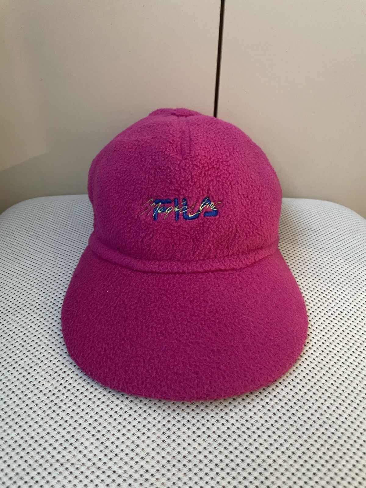 Fila Fila 90s pink Gorpcore fleece Hat Magic line Cap polartec Size ONE SIZE - 2 Thumbnail