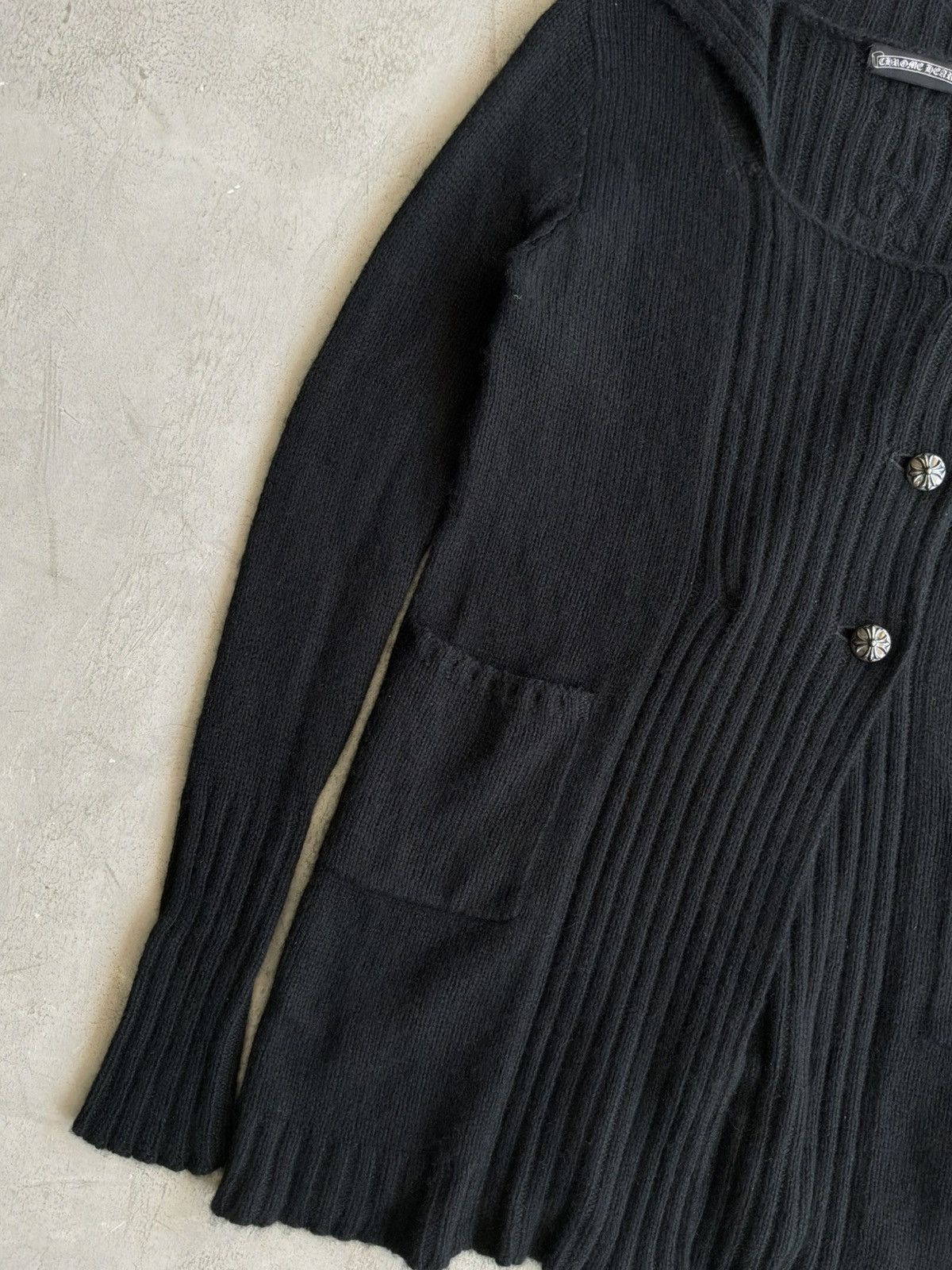 Chrome Hearts 1/1 VIP SPECIAL ORDER CROSS PATCHES CASHMERE CARDIGAN COAT Size US S / EU 44-46 / 1 - 11 Thumbnail