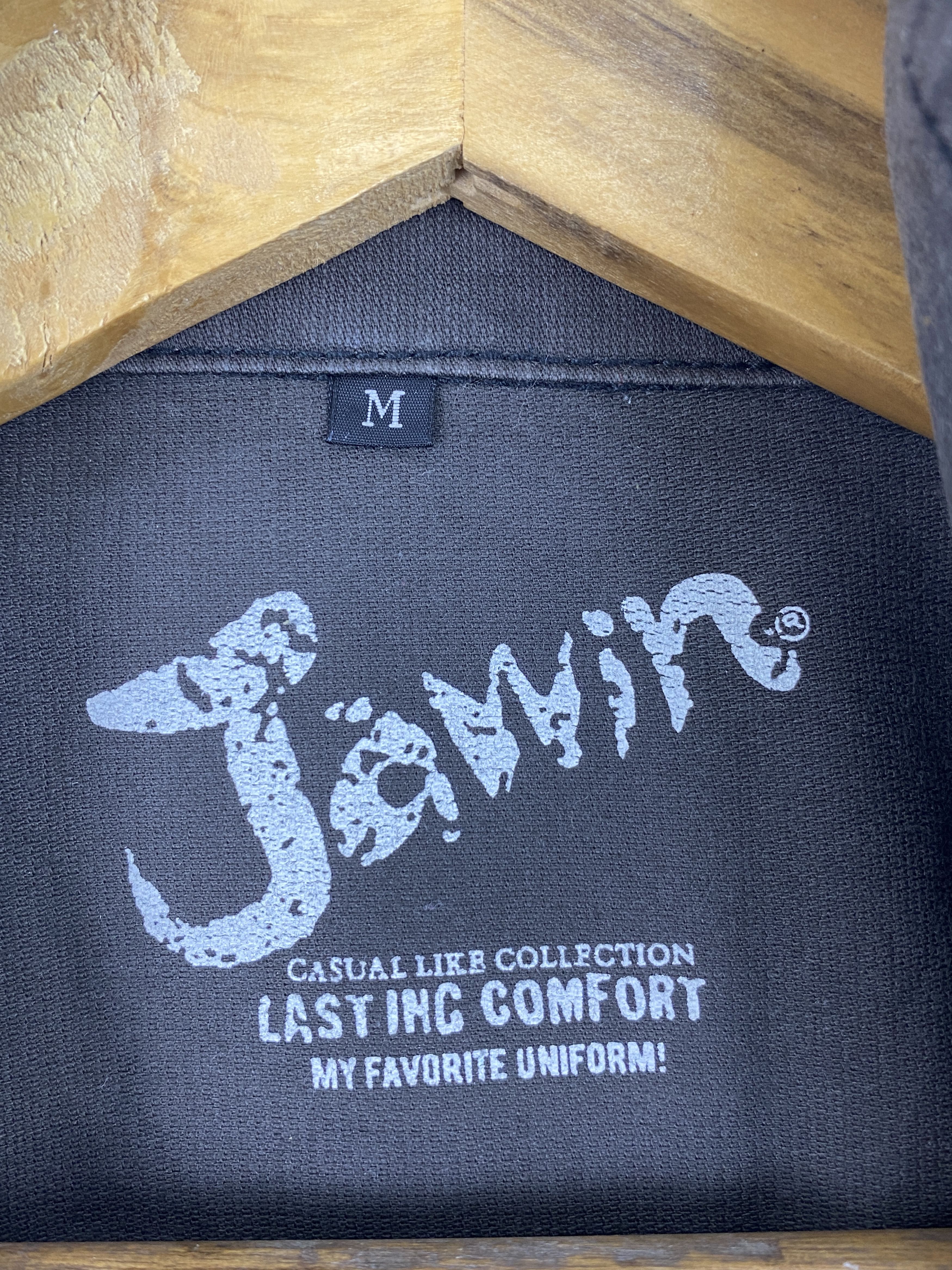 Japanese Brand Vintage Jawin Brown Workwear Style Zipper Jacket JA0173 Size US M / EU 48-50 / 2 - 5 Thumbnail
