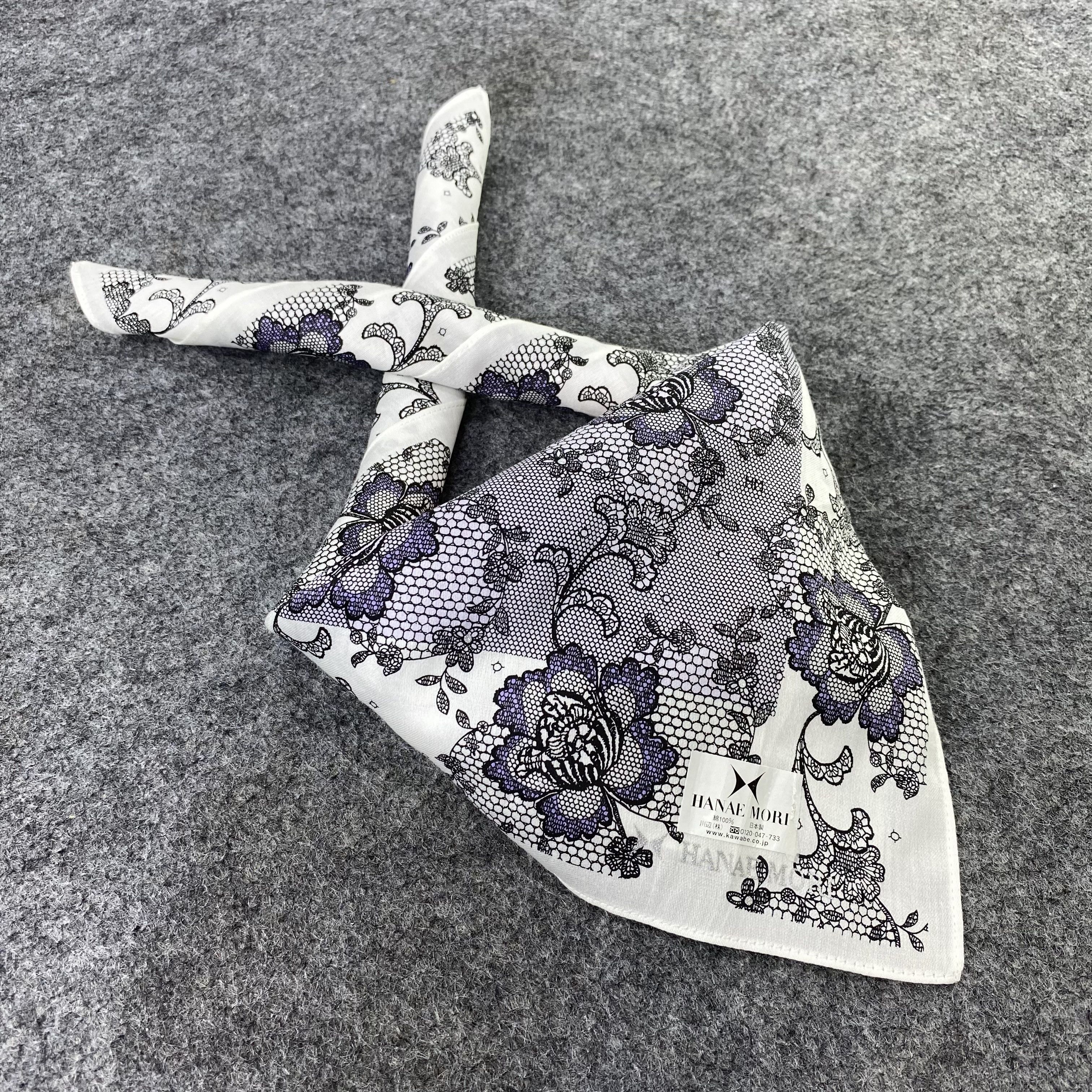 Hanae Mori Hanae Mori Handkerchief / Bandana / Neckerchief-B839 Size ONE SIZE - 1 Thumbnail