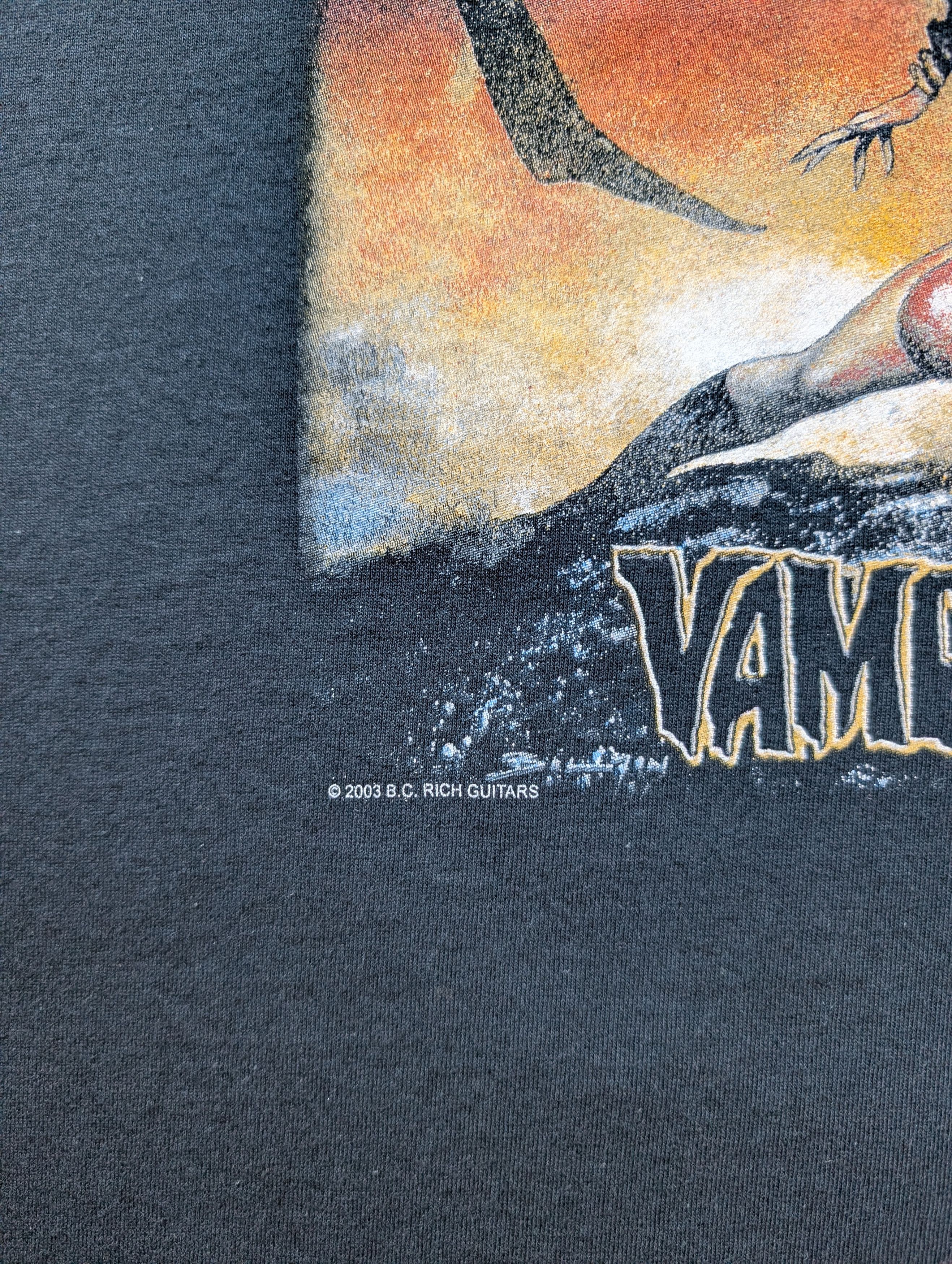 Vintage Rare Vtg B.C RICH Vampirella 2003 Comic Harris Publications Size US XL / EU 56 / 4 - 4 Thumbnail