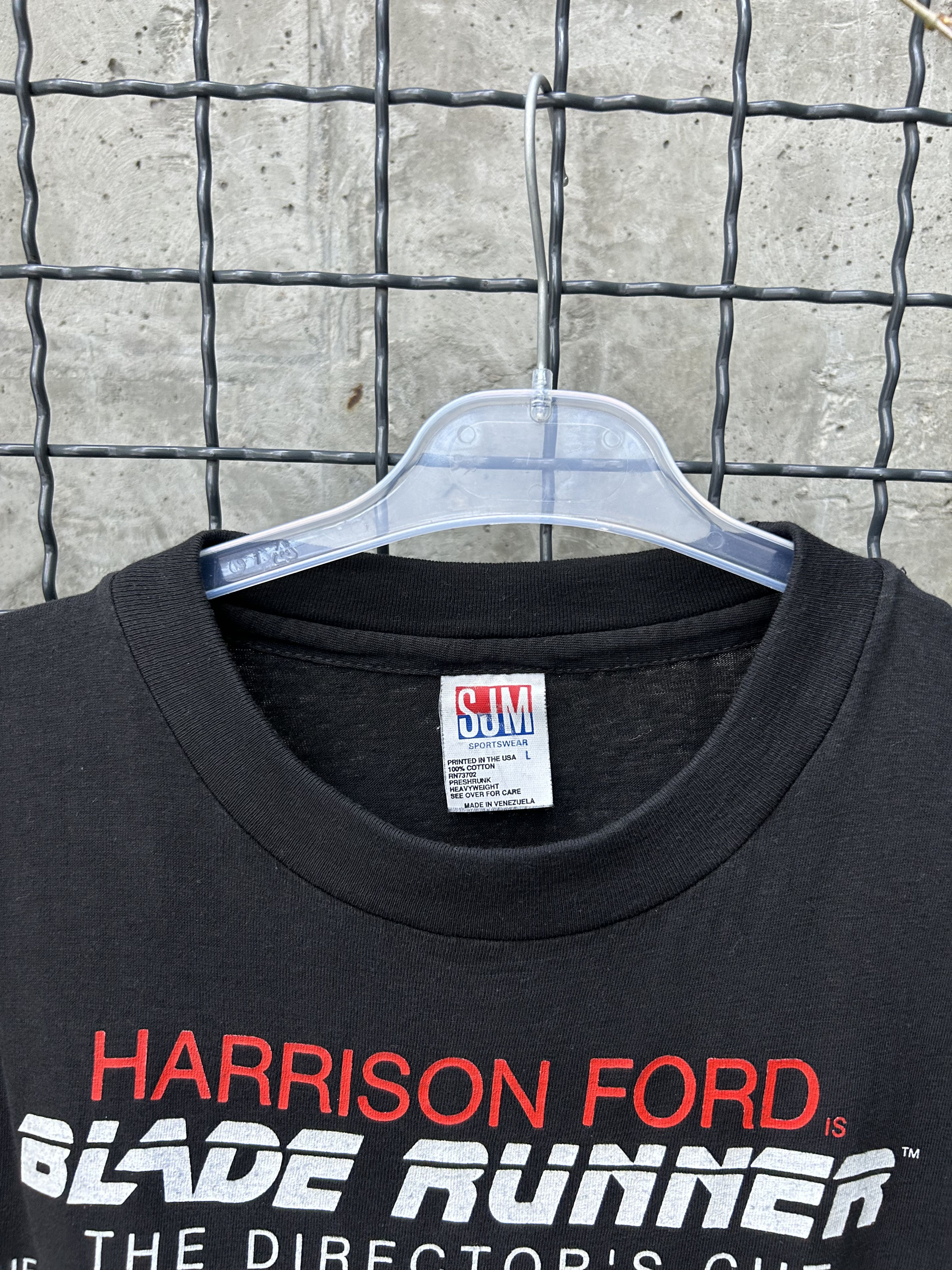 Vintage Vintage 90s Blade Runner Director's Cut Movie Promo T-shirt Size US L / EU 52-54 / 3 - 3 Thumbnail