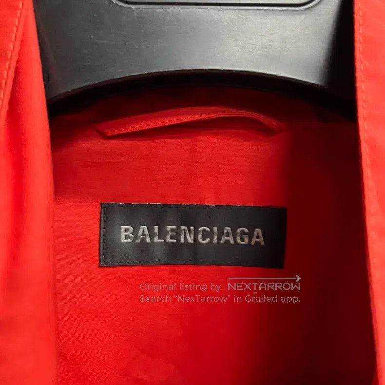 Balenciaga Balenciaga Logo Print Zip-Up Jacket. Size US S / EU 44-46 / 1 - 3 Thumbnail