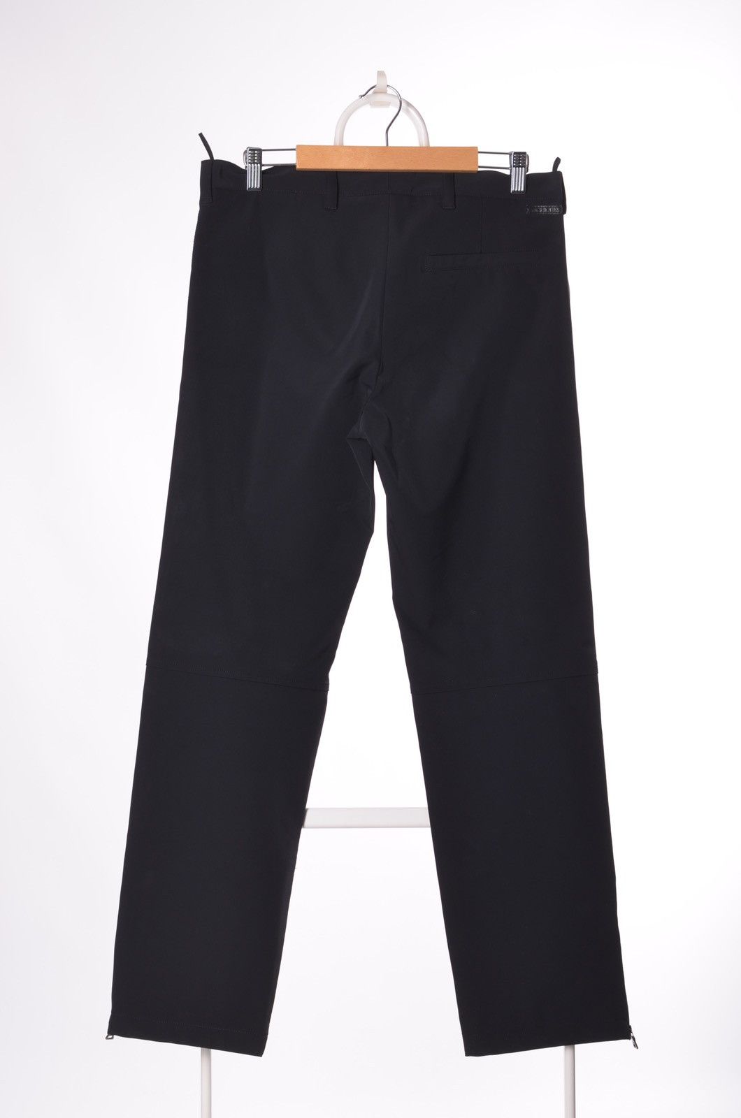 Prada Vintage Prada Zipper Pants/Rare Nylon Prada Black Tab Pants Size US 30 / EU 46 - 2 Thumbnail