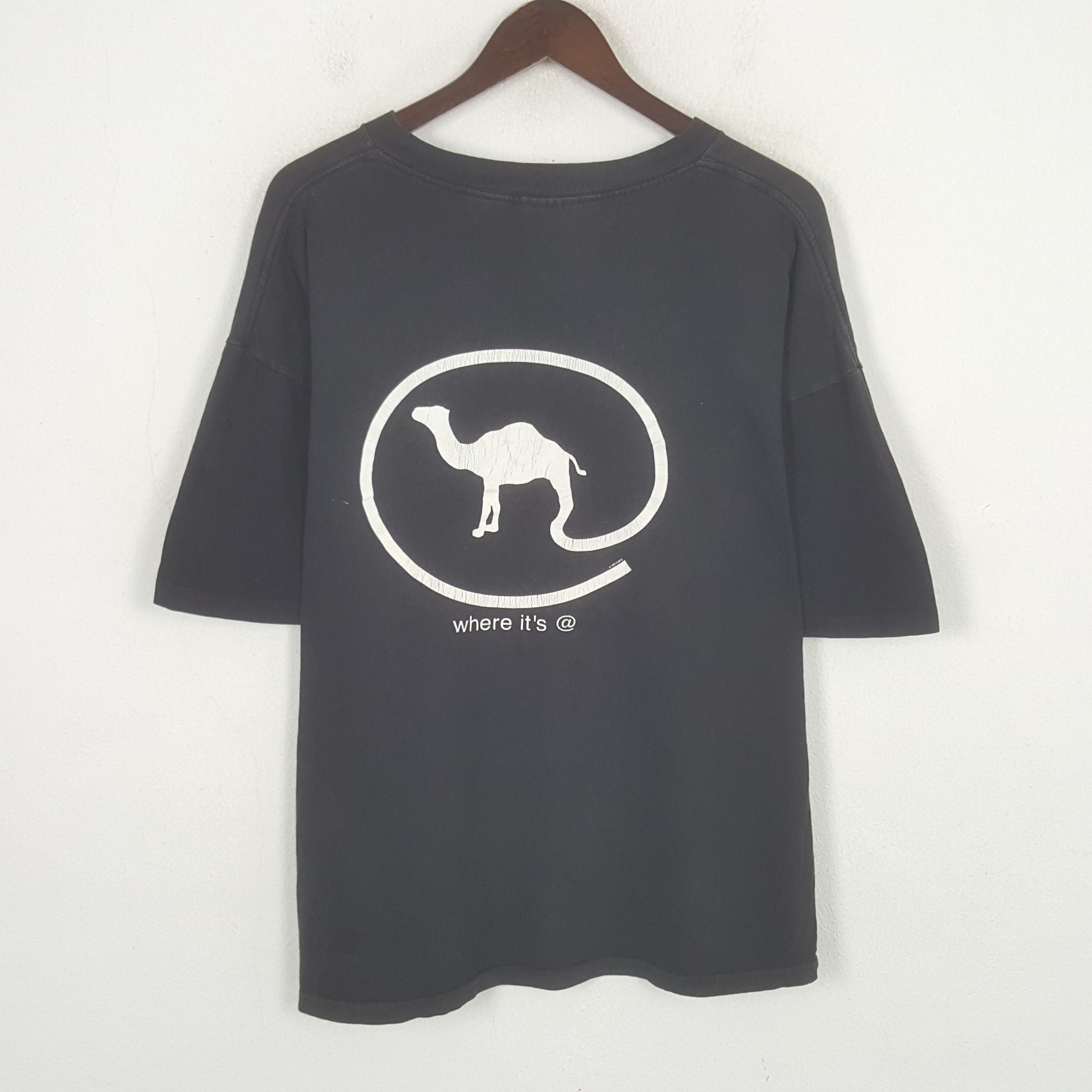 Camel Vintage Camel Big Logo Tshirt Size US XL / EU 56 / 4 - 1 Thumbnail
