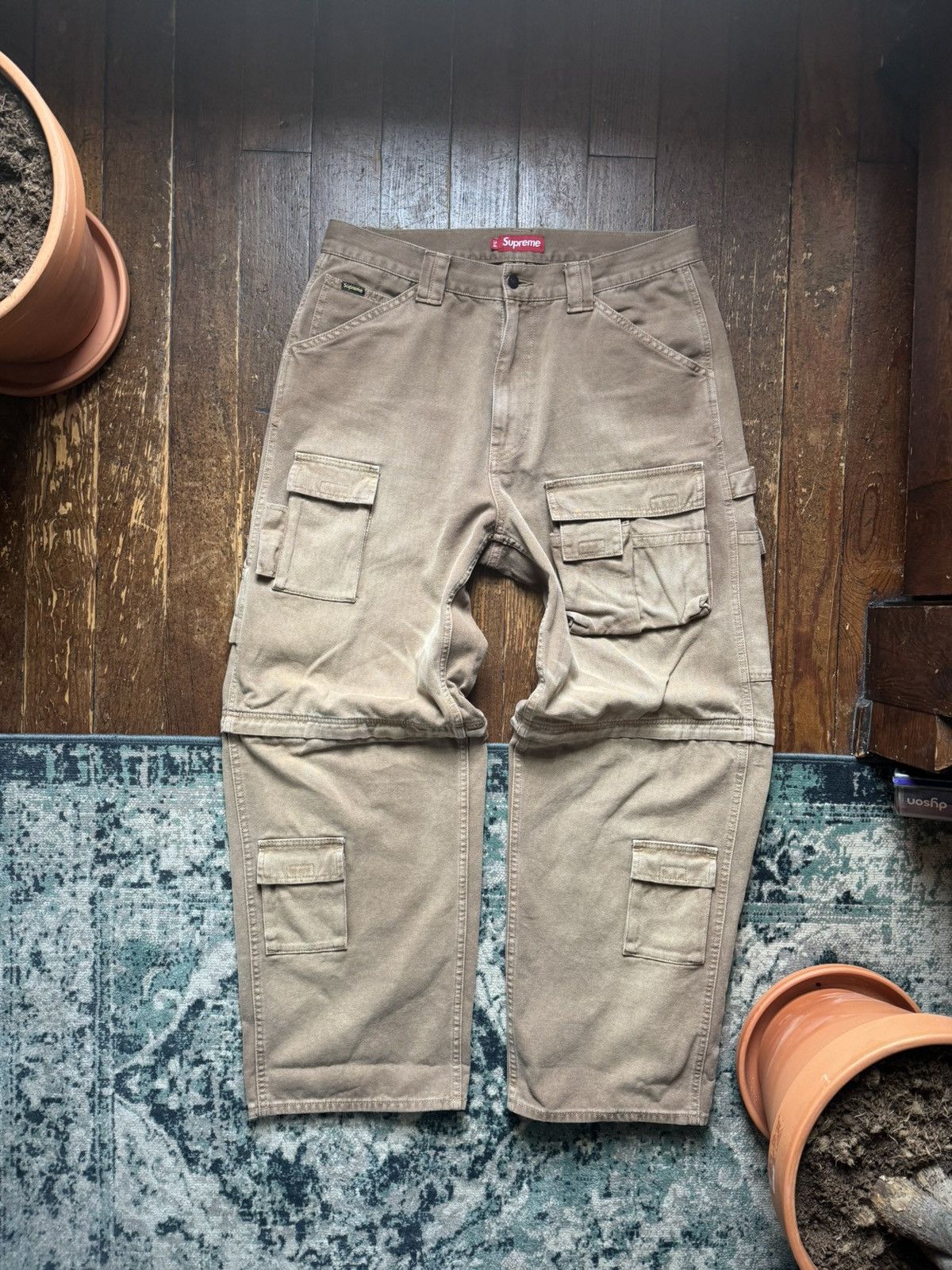 Supreme 2026 Zip Off Utility Cargo Pants / Shorts Size US 34 / EU 50 - 1 Thumbnail