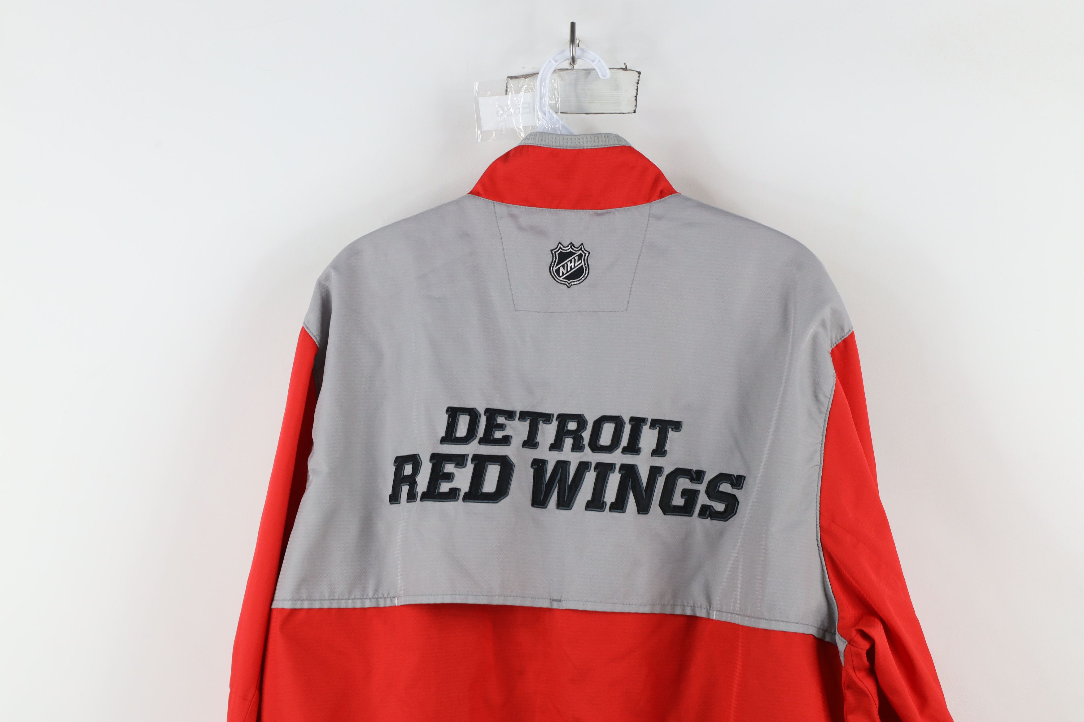 Reebok × Vintage Reebok Center Ice Red Wings Hockey Half Zip Pullover Jacket Size US L / EU 52-54 / 3 - 14 Thumbnail