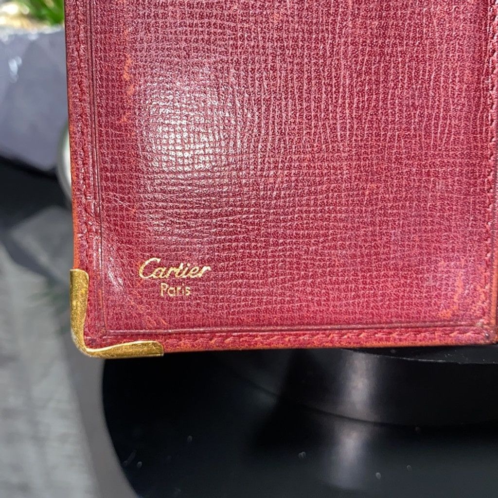 Cartier Authentic Cartier Leather Wallet Size ONE SIZE - 9 Thumbnail