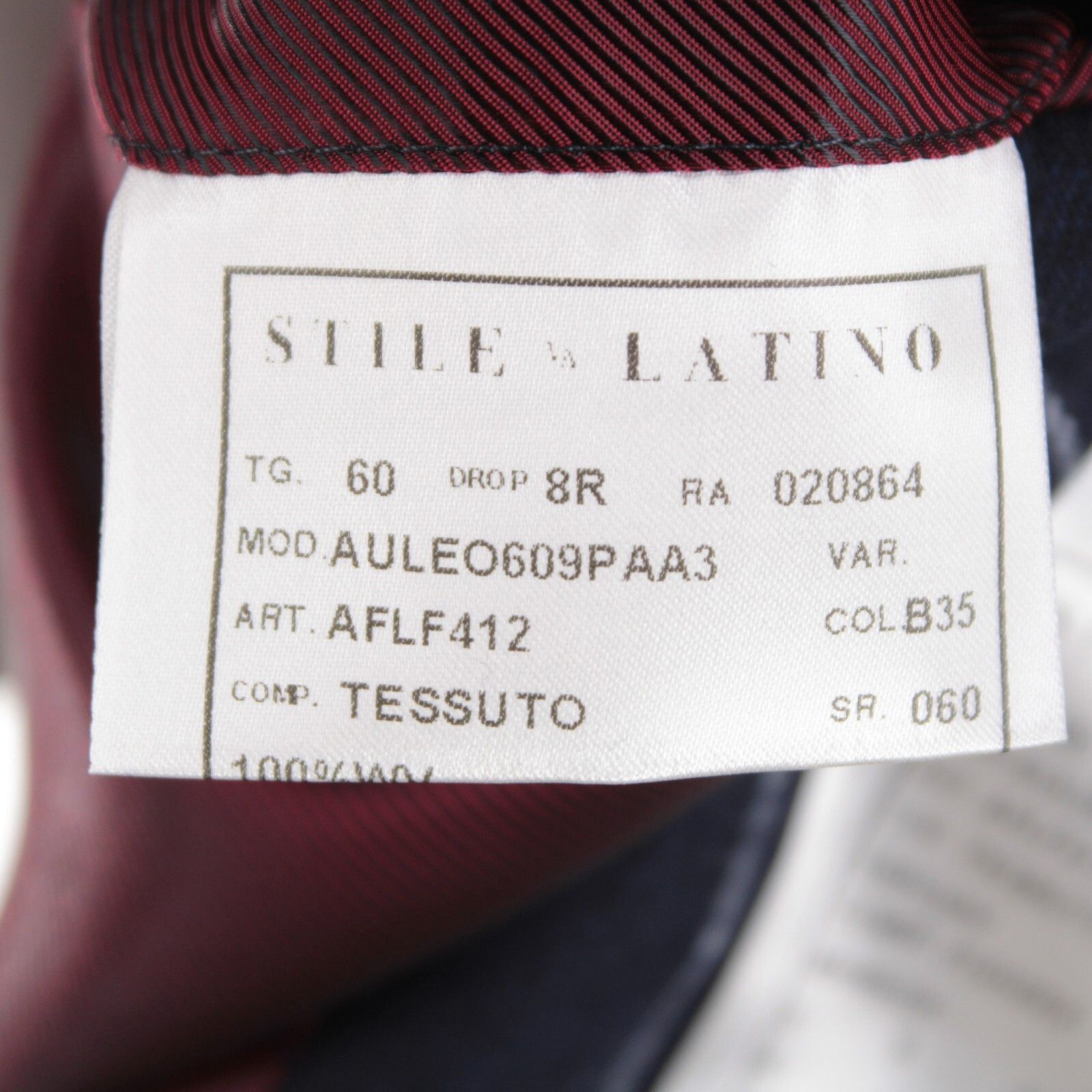 Other Stile Latino Suit Size US 50 Regular in Blue Size 50R - 9 Thumbnail