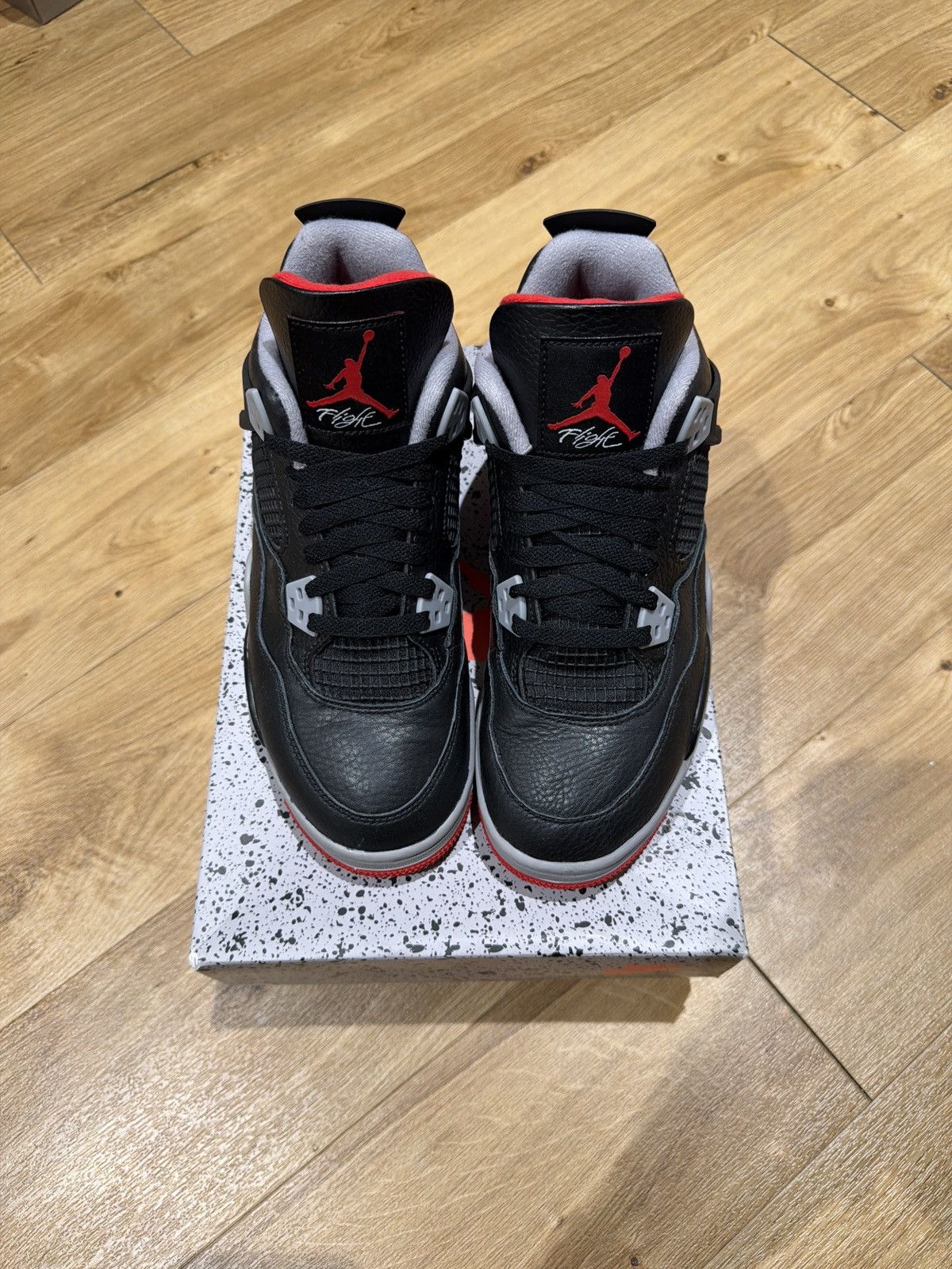 Jordan Brand Air Jordan 4 Retro GS “Bred Reimagined” Size US 7 / EU 40 - 5 Thumbnail
