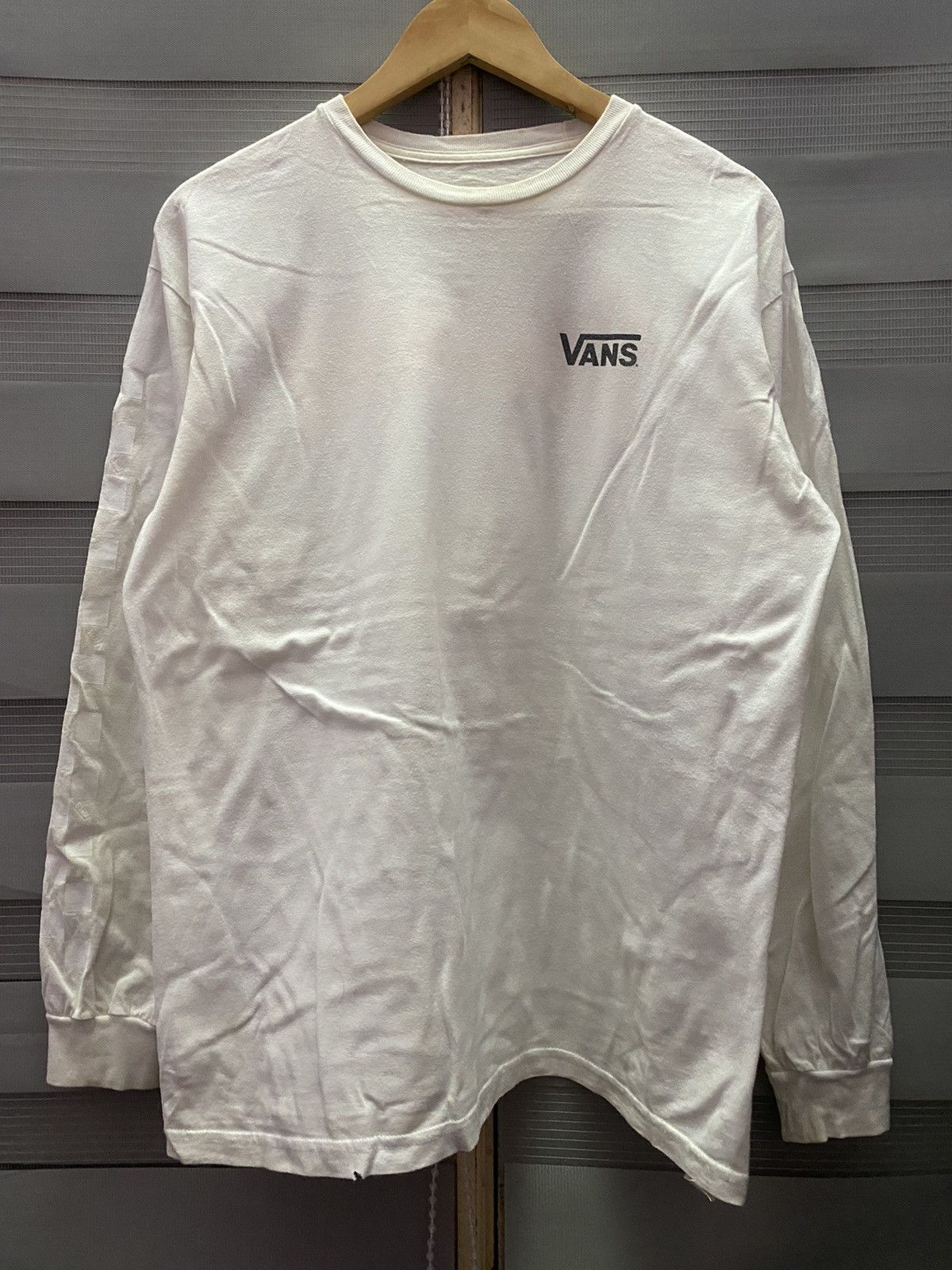 Thrasher Vintage Vans x Thrasher Flames Checkered Board Long Sleeves Size US M / EU 48-50 / 2 - 4 Thumbnail