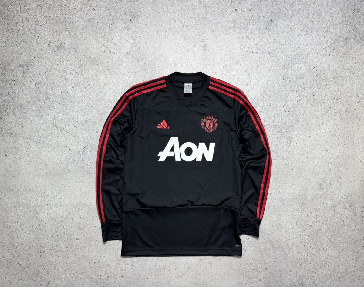 Adidas Adidas FC Manchester United Nylon Soccer Sweatshirt Football Size US M / EU 48-50 / 2 - 1 Thumbnail