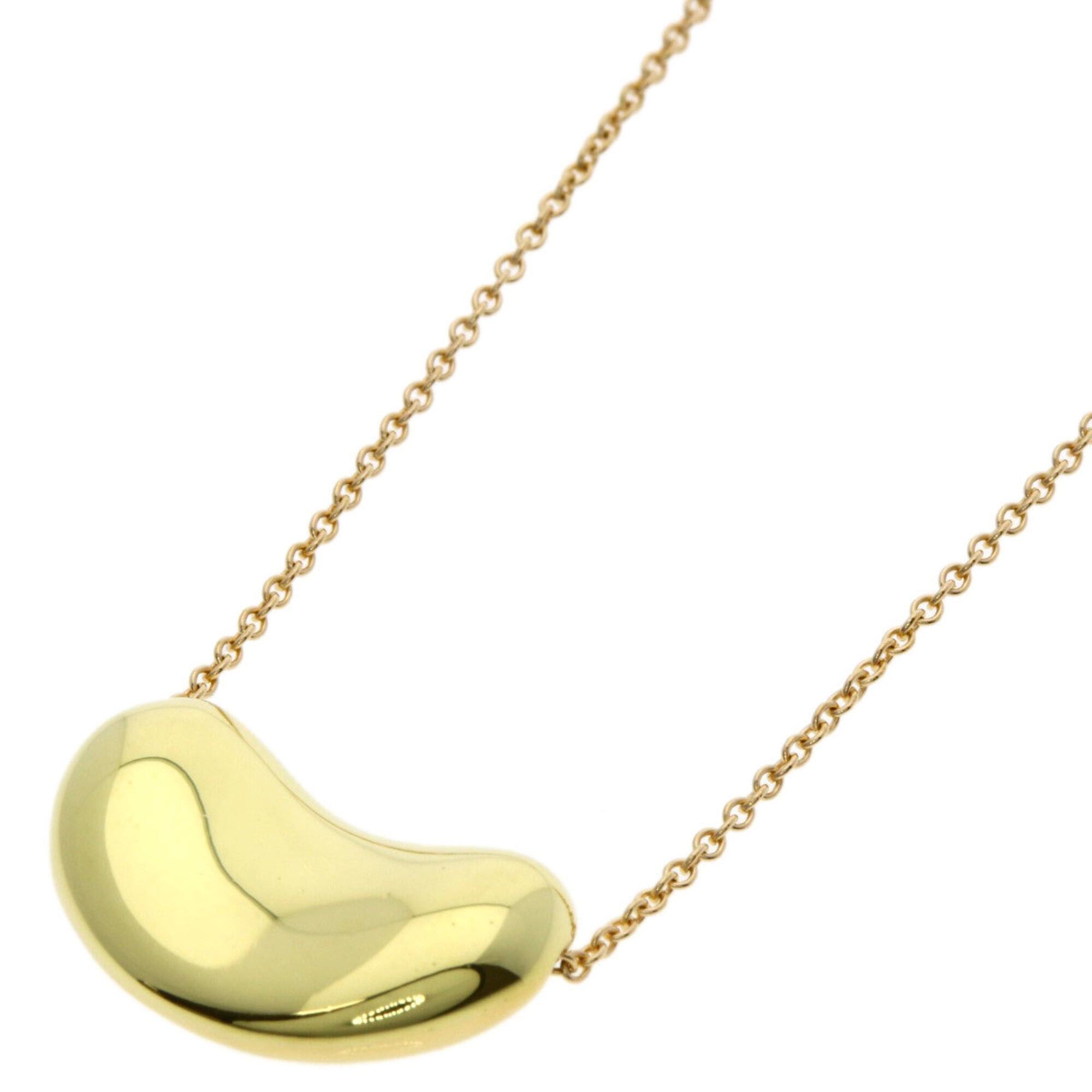 Tiffany & Co. Tiffany Bean Necklace, 18K Yellow Gold, Women's, TIFFANY&Co. Size ONE SIZE - 1 Thumbnail