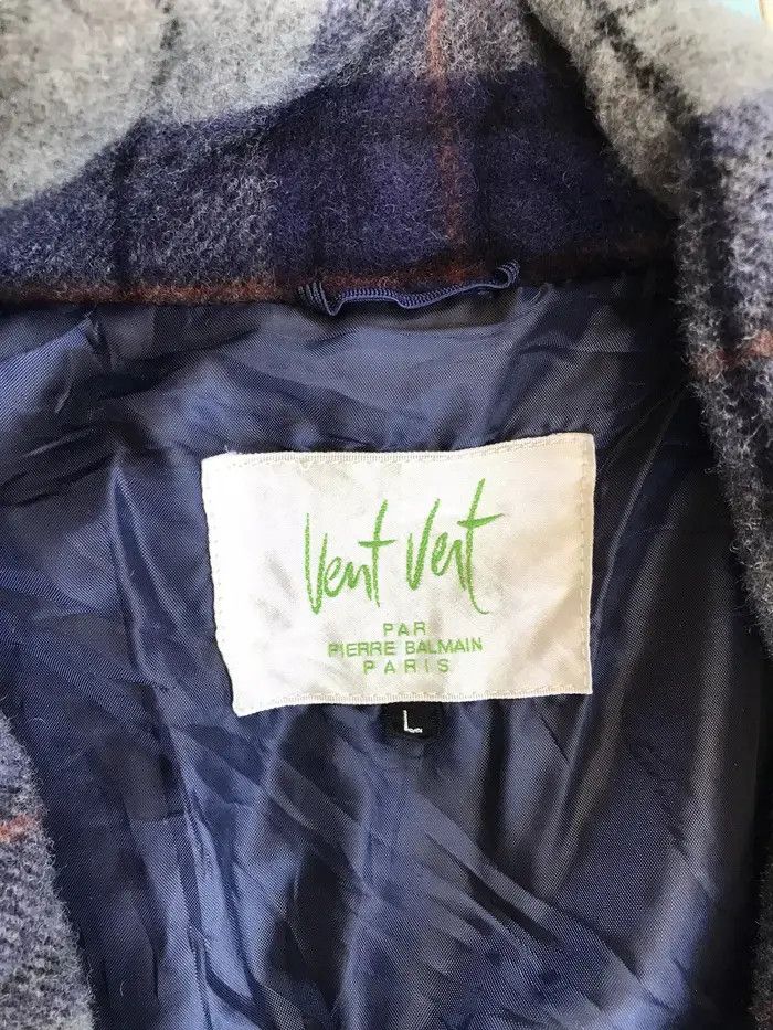 Pierre Balmain Vent Vert Pierre Balmain Wool Kimono Size US L / EU 52-54 / 3 - 8 Thumbnail