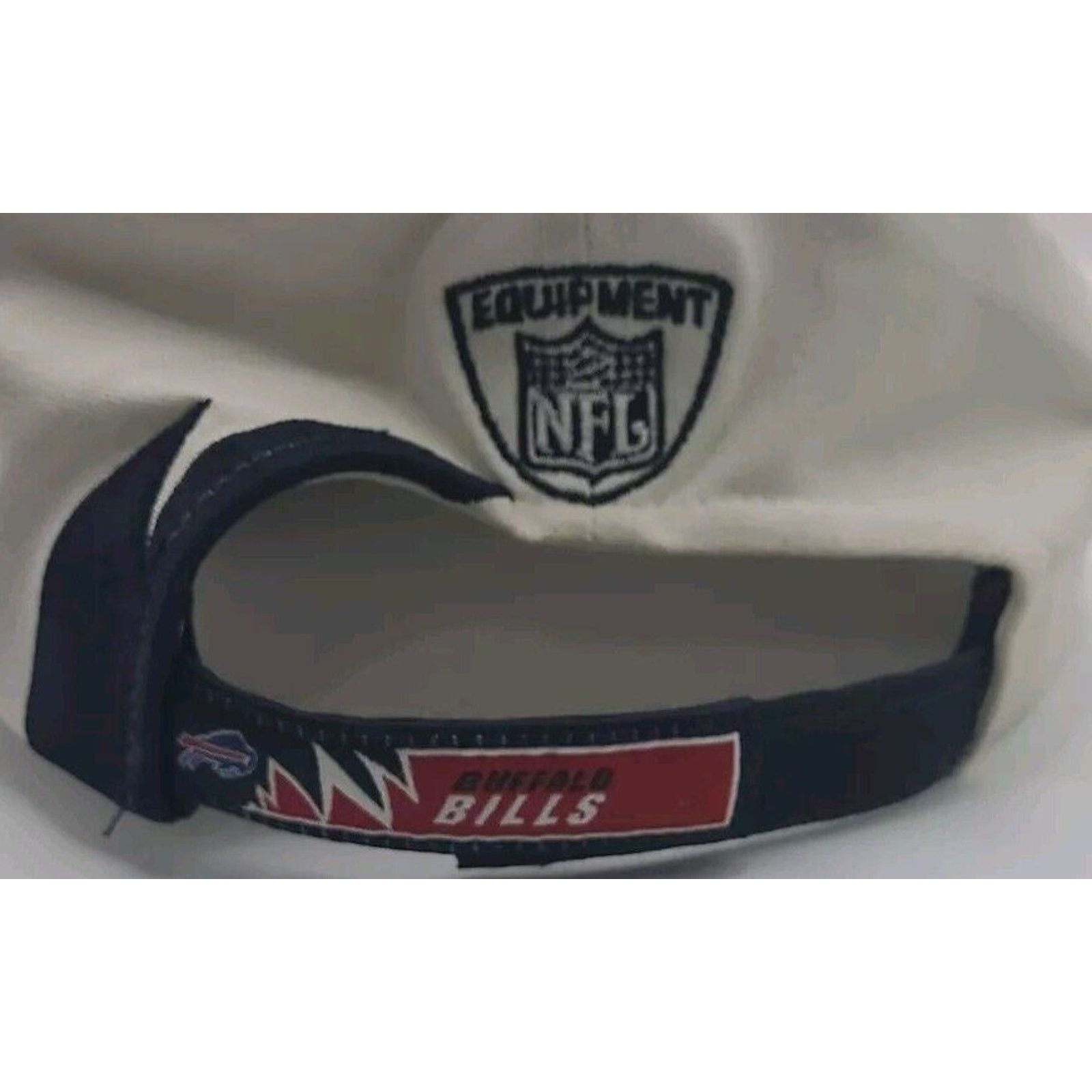Reebok Vintage Buffalo Bills Reebok Sharktooth Strapback Hat Cap Size ONE SIZE - 9 Thumbnail