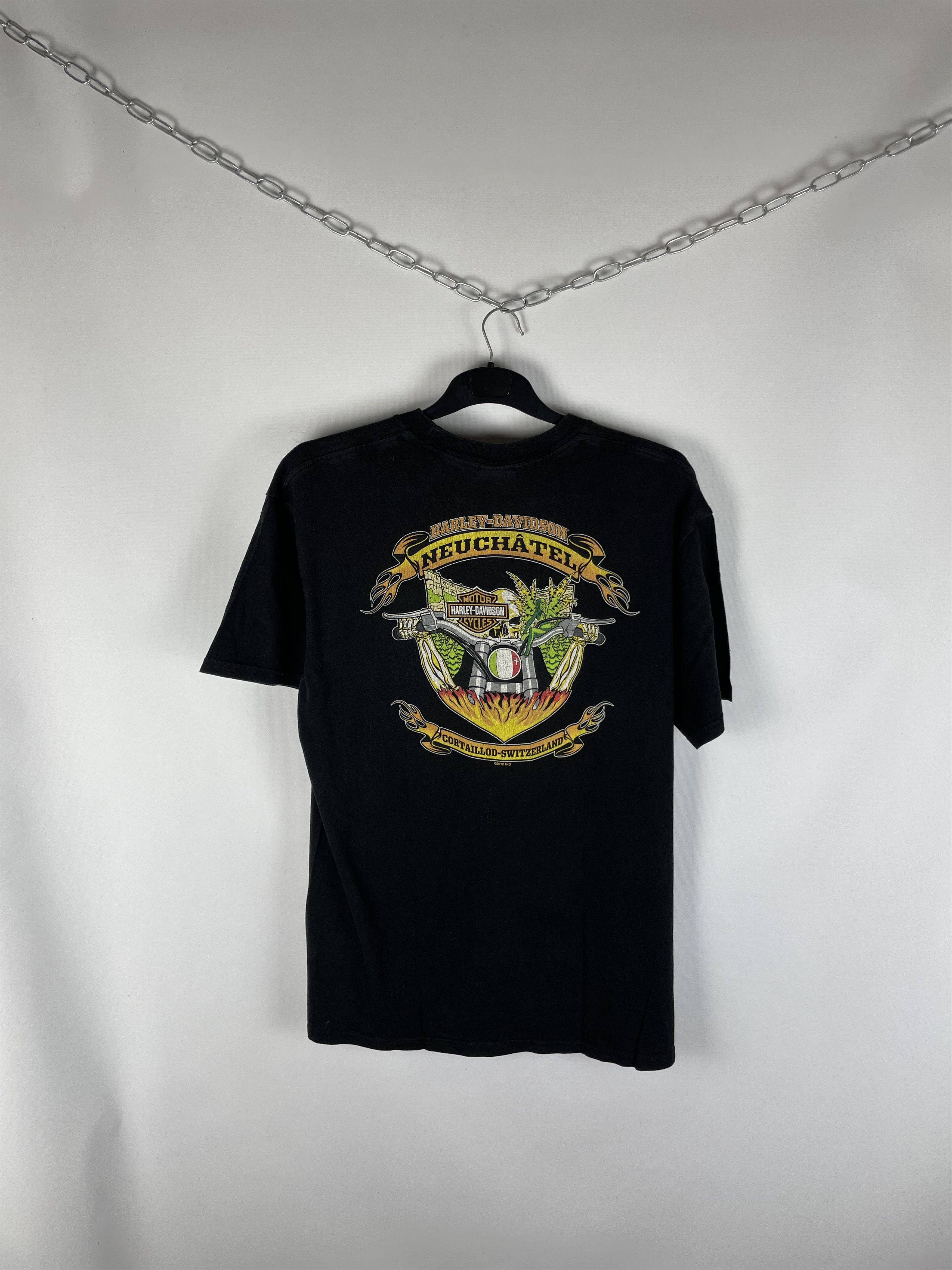 Harley Davidson Vintage HARLEY DAVIDSON Tee Graphic T Shirt Size US XL / EU 56 / 4 - 6 Thumbnail