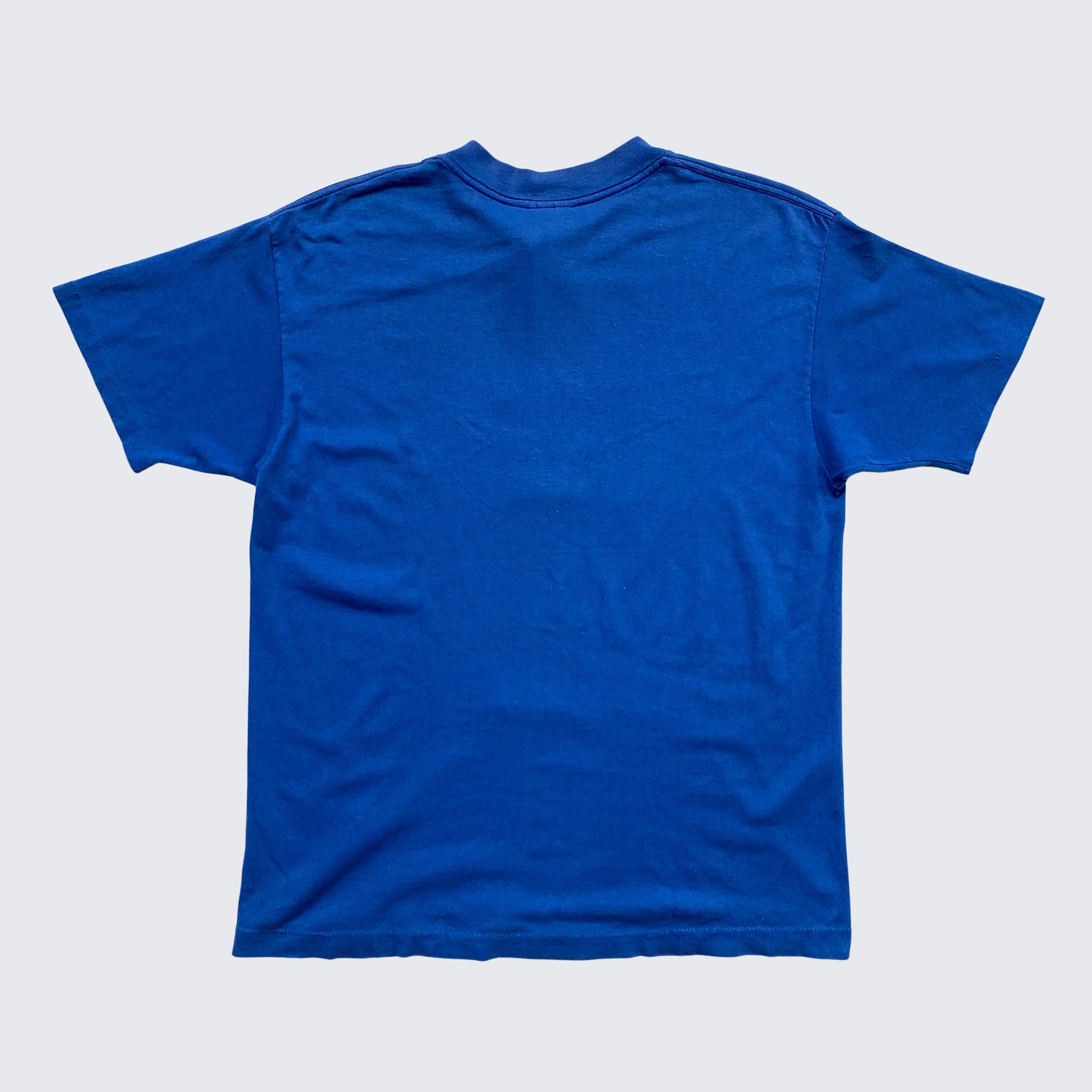 Vintage 1980s Today I Feel Like Doing Nothing! Quotes Tee Size US L / EU 52-54 / 3 - 5 Thumbnail