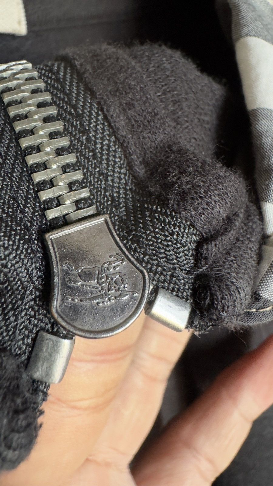 Burberry × Vintage Vintage Burberry Brit Zipper Hoodie Size XS / US 0-2 / IT 36-38 - 5 Thumbnail