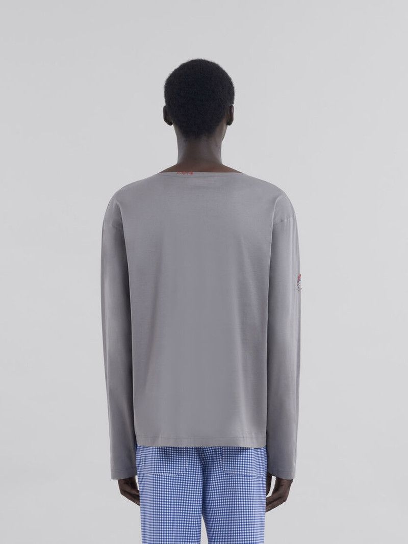 Marni o1w1db10526 T-Shirts in Gray Size US S / EU 44-46 / 1 - 3 Thumbnail