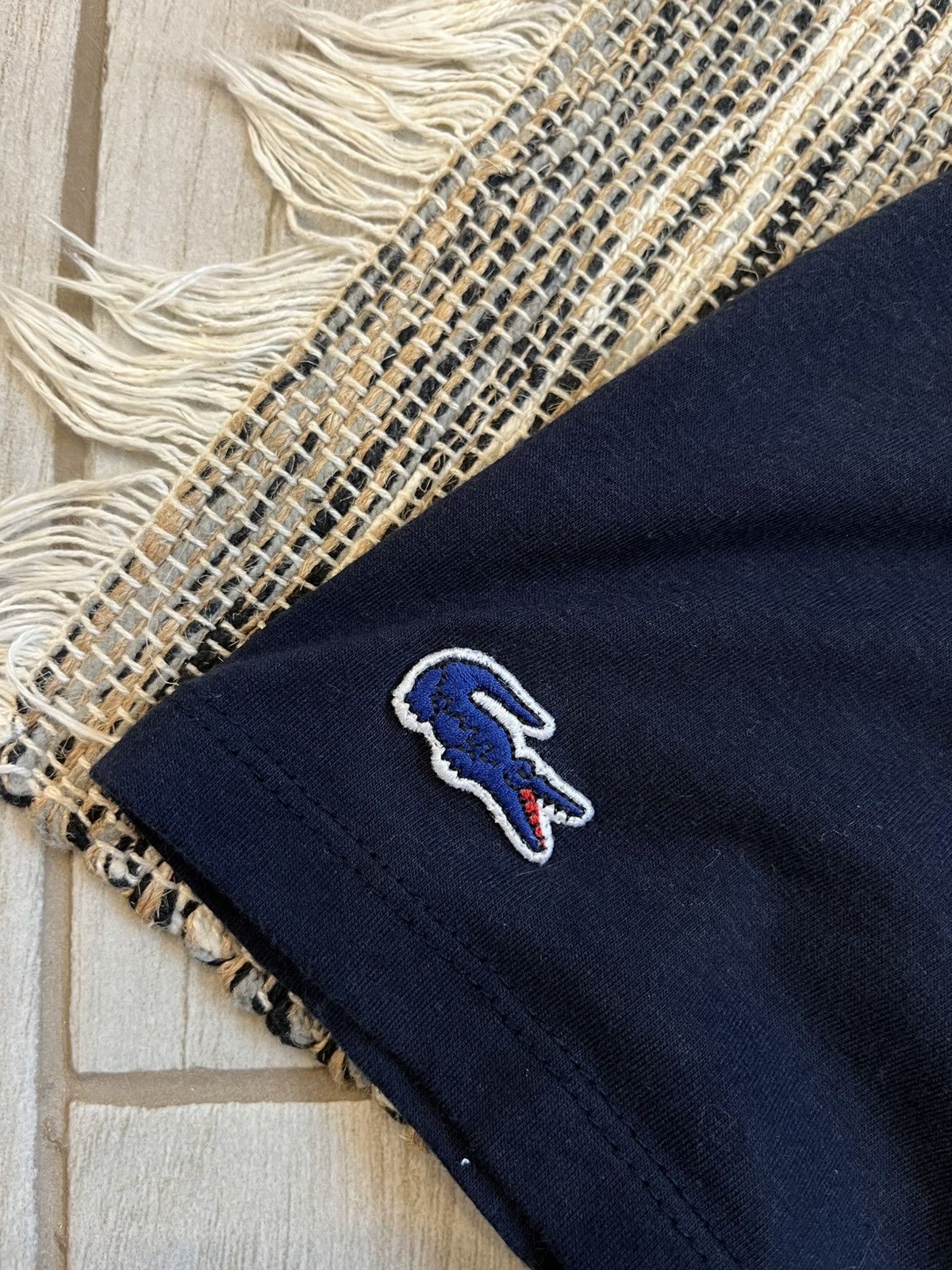 Lacoste × Vintage Lacoste Tshirt Navy Minimalistic tee vintage blue logo Size US S / EU 44-46 / 1 - 8 Thumbnail
