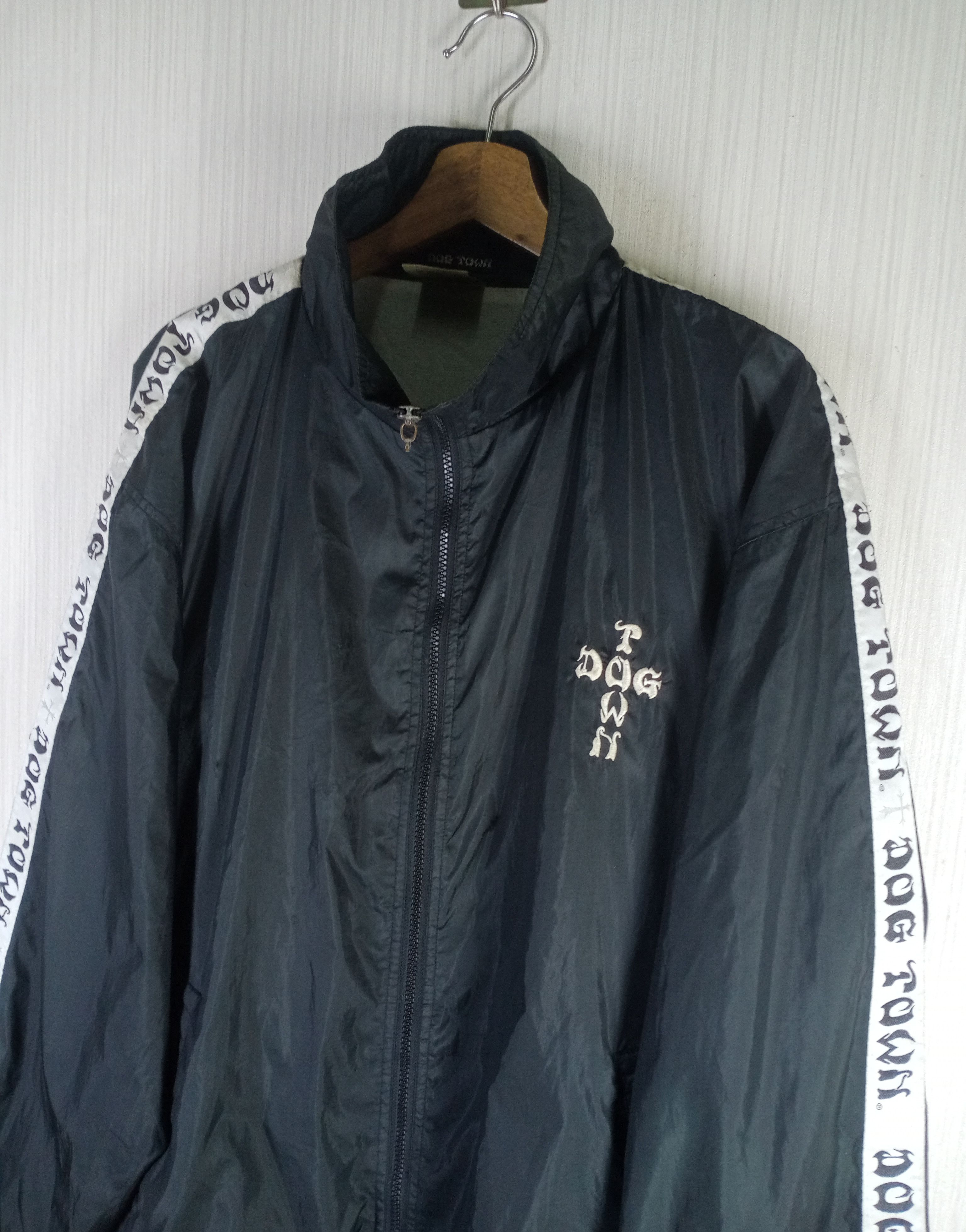 Dogtown Rare Vintage 90s DOGTOWN Side Tape Zipper Jacket Size US L / EU 52-54 / 3 - 3 Thumbnail