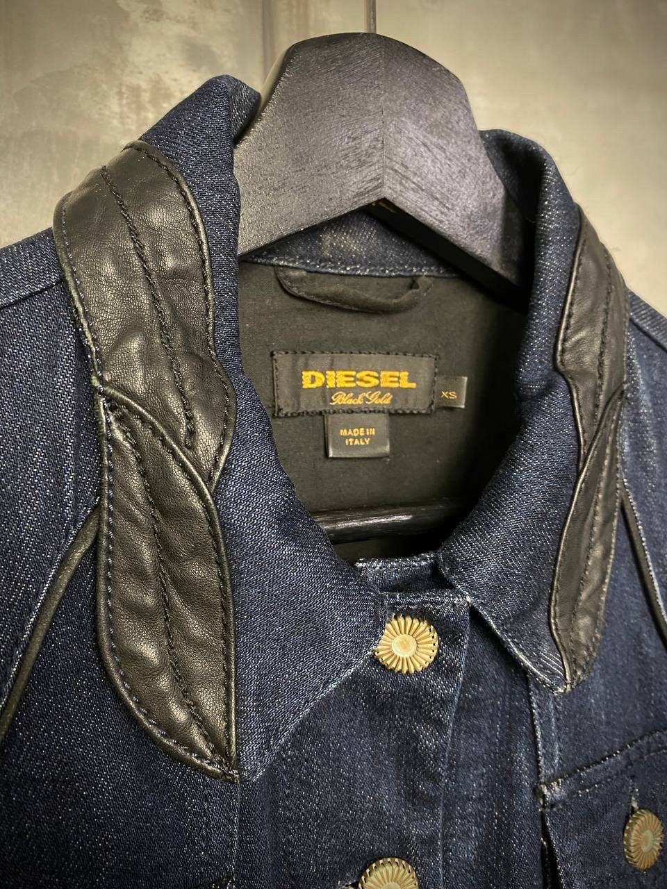 Diesel × Diesel Black Gold Diesel Black Gold denim jacket XS Size XS / US 0-2 / IT 36-38 - 4 Thumbnail