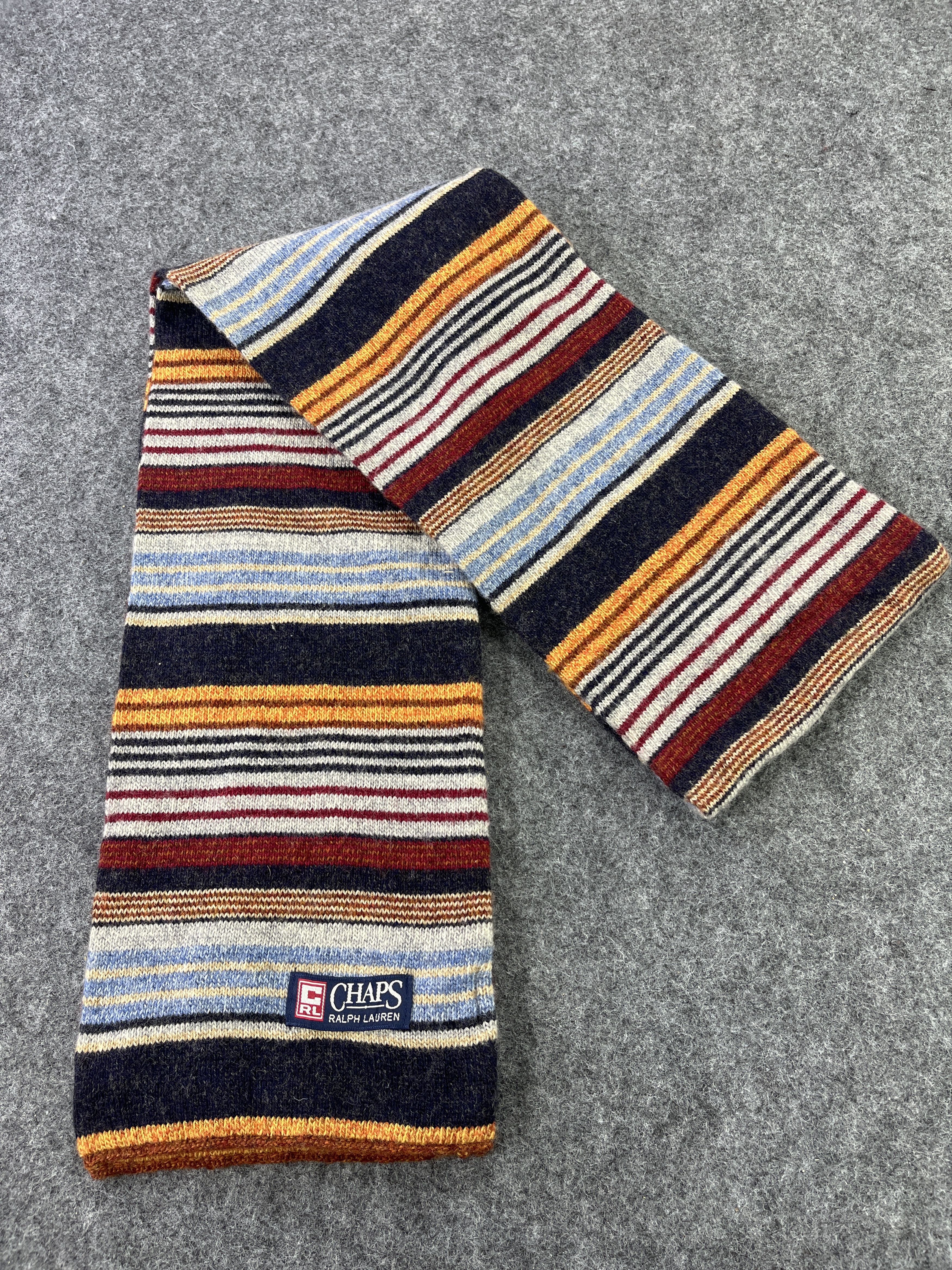 Chaps Ralph Lauren × Vintage Chaps Ralph Lauren Scarf / Muffler / Neckwear T310 Size ONE SIZE - 3 Thumbnail