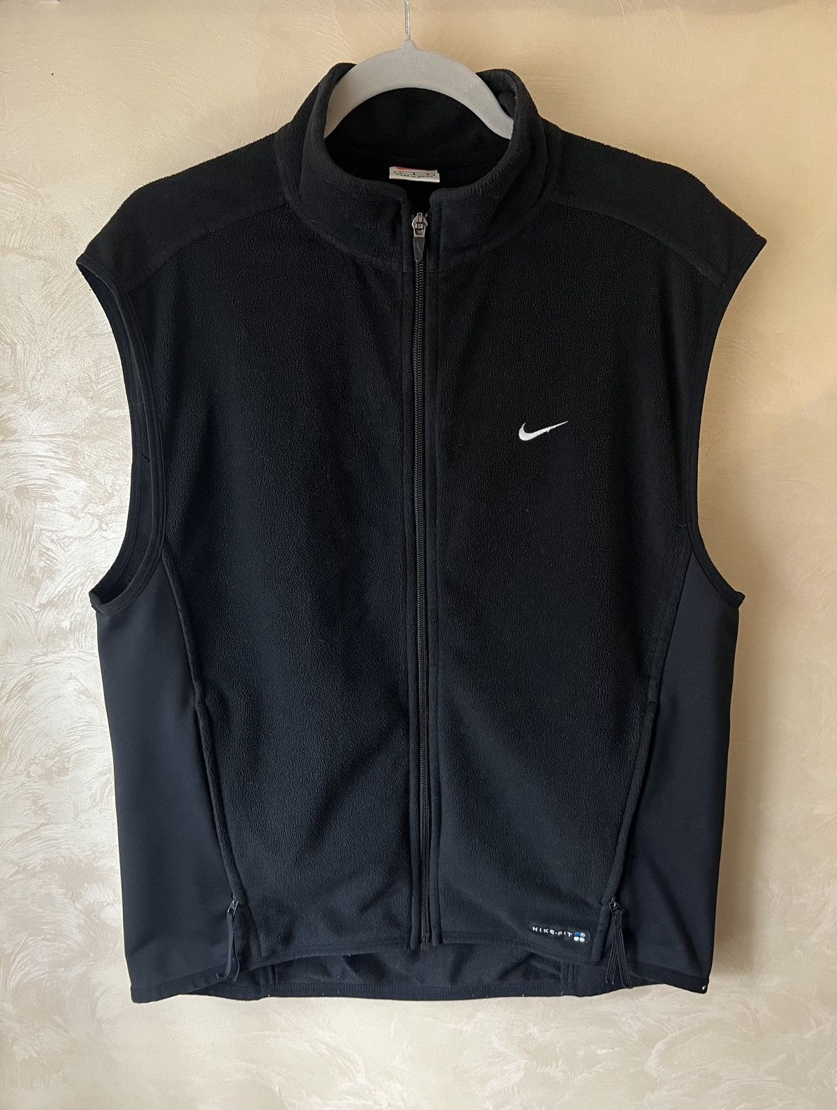 Nike Vintage Nike Swoosh Fleece Vest Y2K L Size US L / EU 52-54 / 3 - 1 Thumbnail