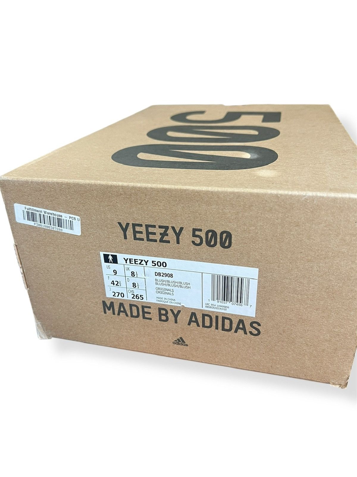 Adidas × Kanye West 2018 Adidas Yeezy 500 Blush - Size 9 Size US 9 / EU 42 - 8 Thumbnail