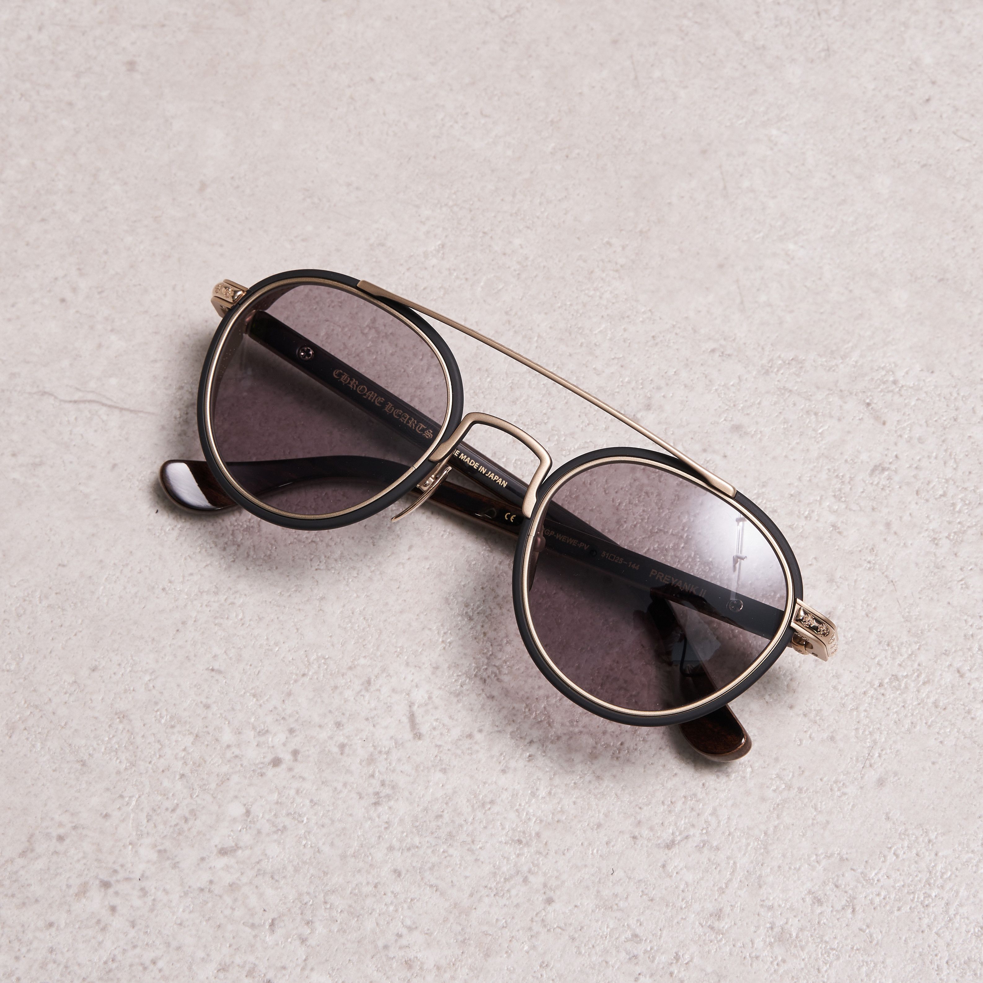 Chrome Hearts CHROME HEARTS PREYANK II Matte Gold Plated Size ONE SIZE - 1 Thumbnail