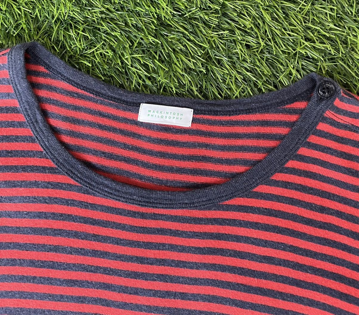 Kiko Kostadinov GCS24🔥MACKINTOSH PHILOSOPHY🔥Striped Sweatshirt Longsleeve Size US M / EU 48-50 / 2 - 16 Thumbnail