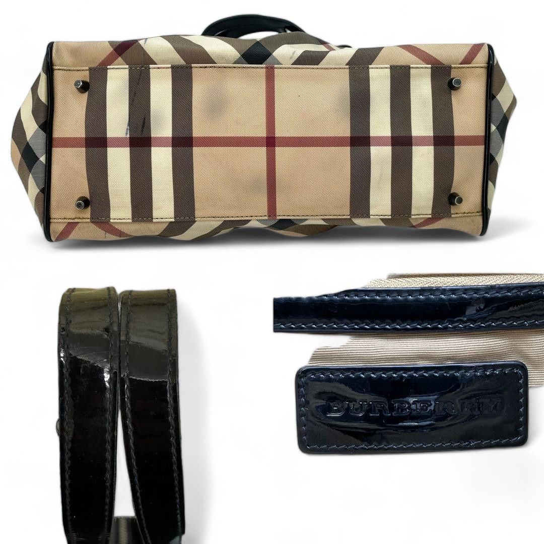 Burberry Burberry - Nova Check handbag shoulder bag brown beige Size ONE SIZE - 4 Thumbnail
