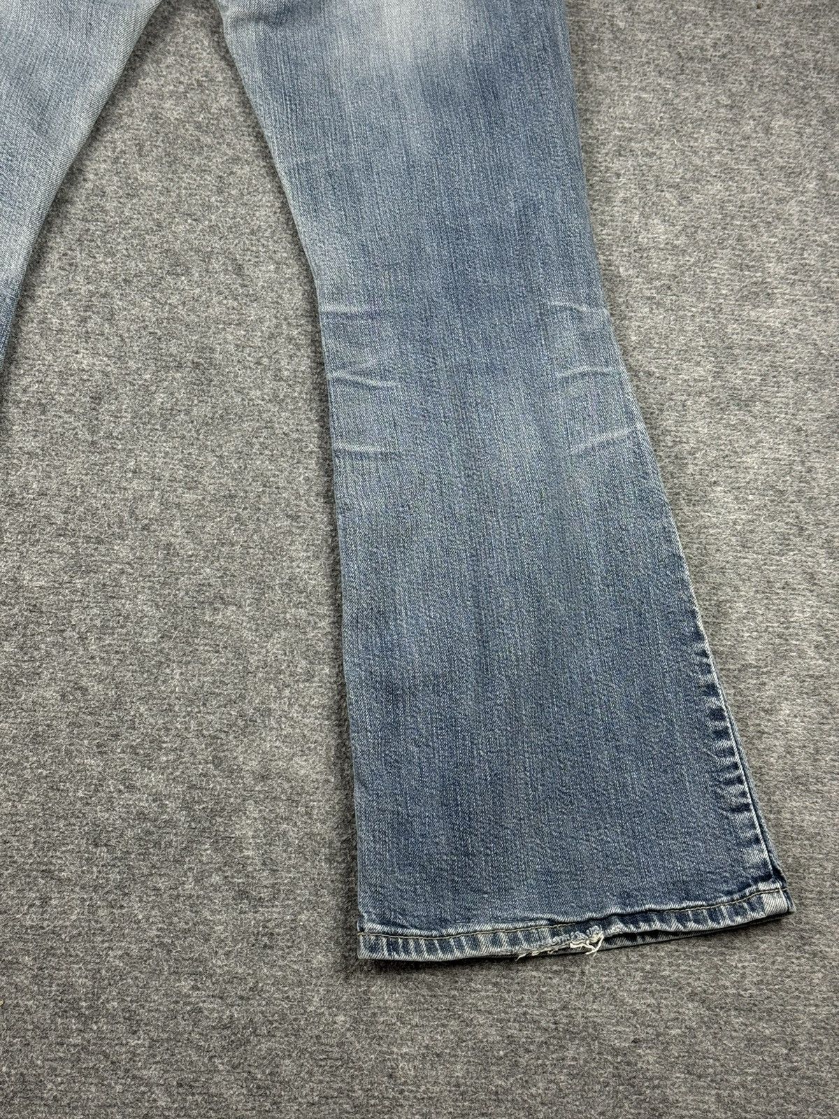 Levi's Vintage Clothing × Vintage Vintage Levis Flared Jeans denim pants y2k Size 30" / US 8 / IT 44 - 2 Thumbnail