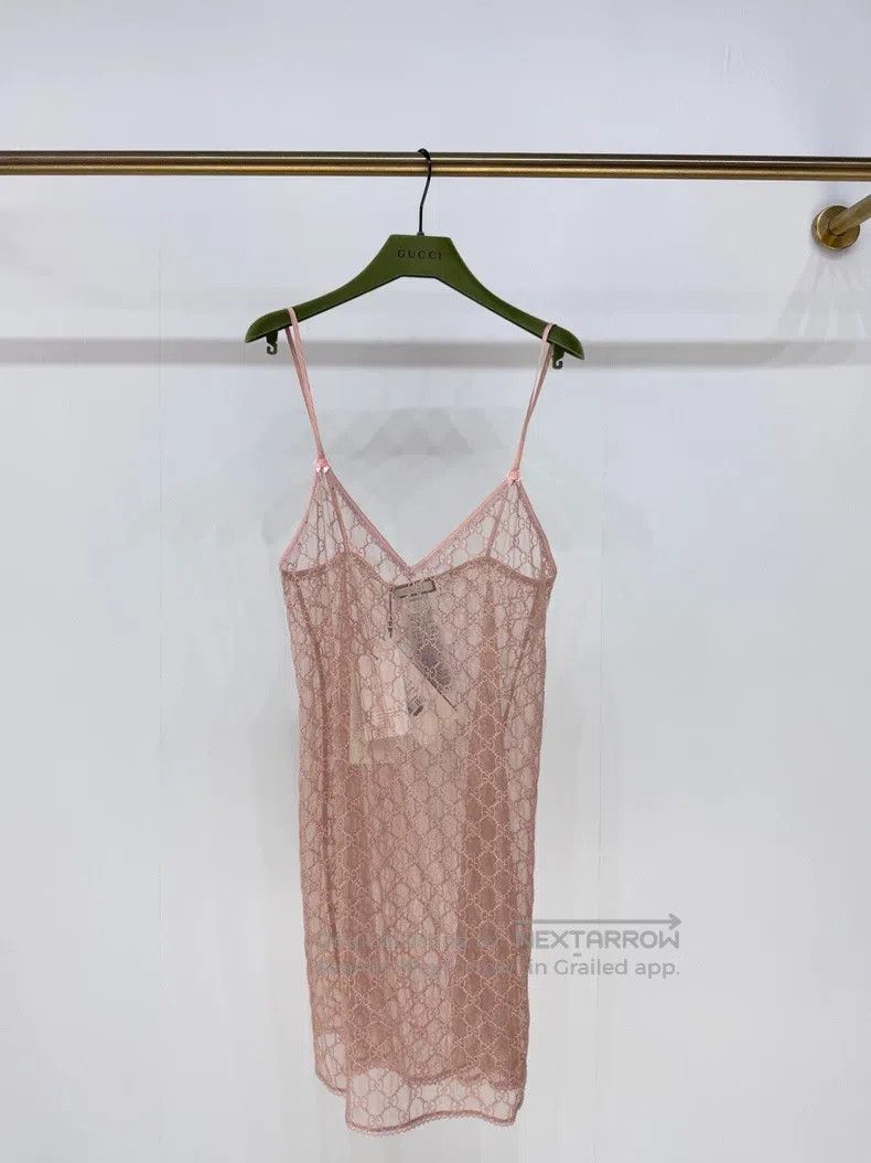 Gucci Gucci Full old flower logo lace strap vest Size XS / US 0-2 / IT 36-38 - 1 Thumbnail