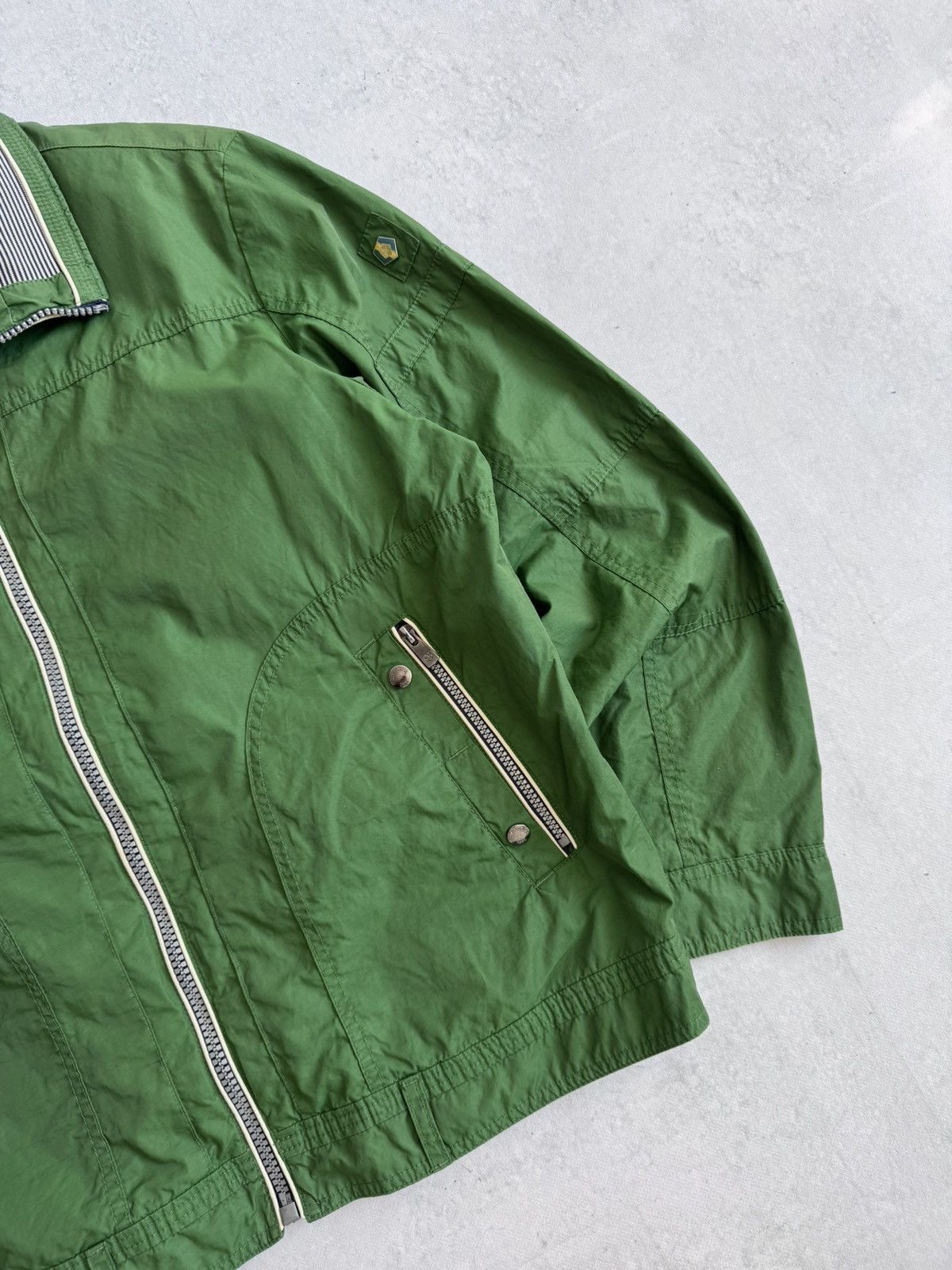 Milestone Vintage Milestone Mens Nylon Zip Truck Jacket Classic Outfit Size US XL / EU 56 / 4 - 5 Thumbnail