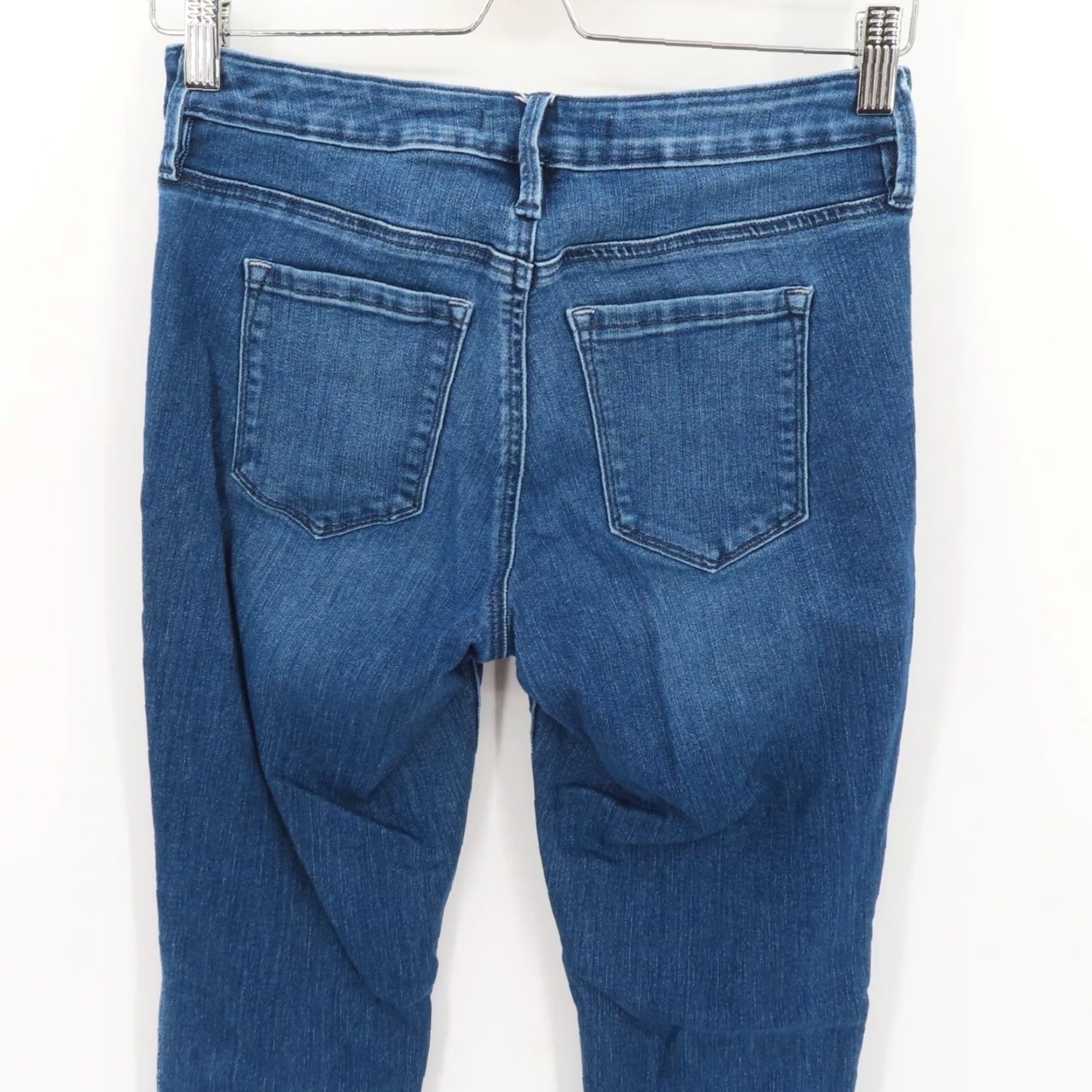 Athleta Athleta Sculptek Women Jeans Skinny Regular 2 Medium Blue Cotton Blend Denim Stretch 5-Pocket 28.5 Inseam Womens Jeans Size 26" / US 2 / IT 38 - 6 Thumbnail