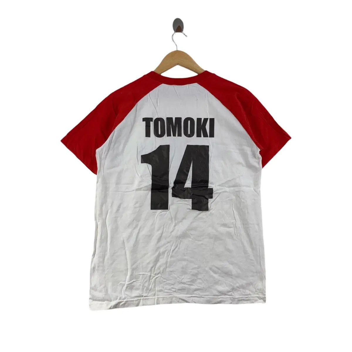 Vintage Vintage CLASS 1-7 TOMOKI JAPAN Punk Tee Shirt Top Raglan Size US M / EU 48-50 / 2 - 3 Thumbnail