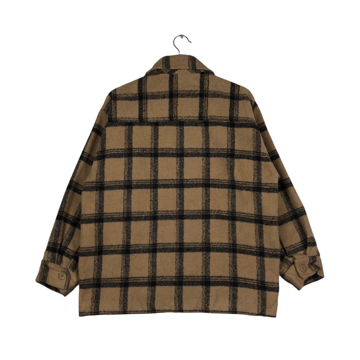Japanese Brand × Vintage 📌Vintage Work Chore Jacket Zipper Sho Japan Tartan Design Size US M / EU 48-50 / 2 - 9 Thumbnail