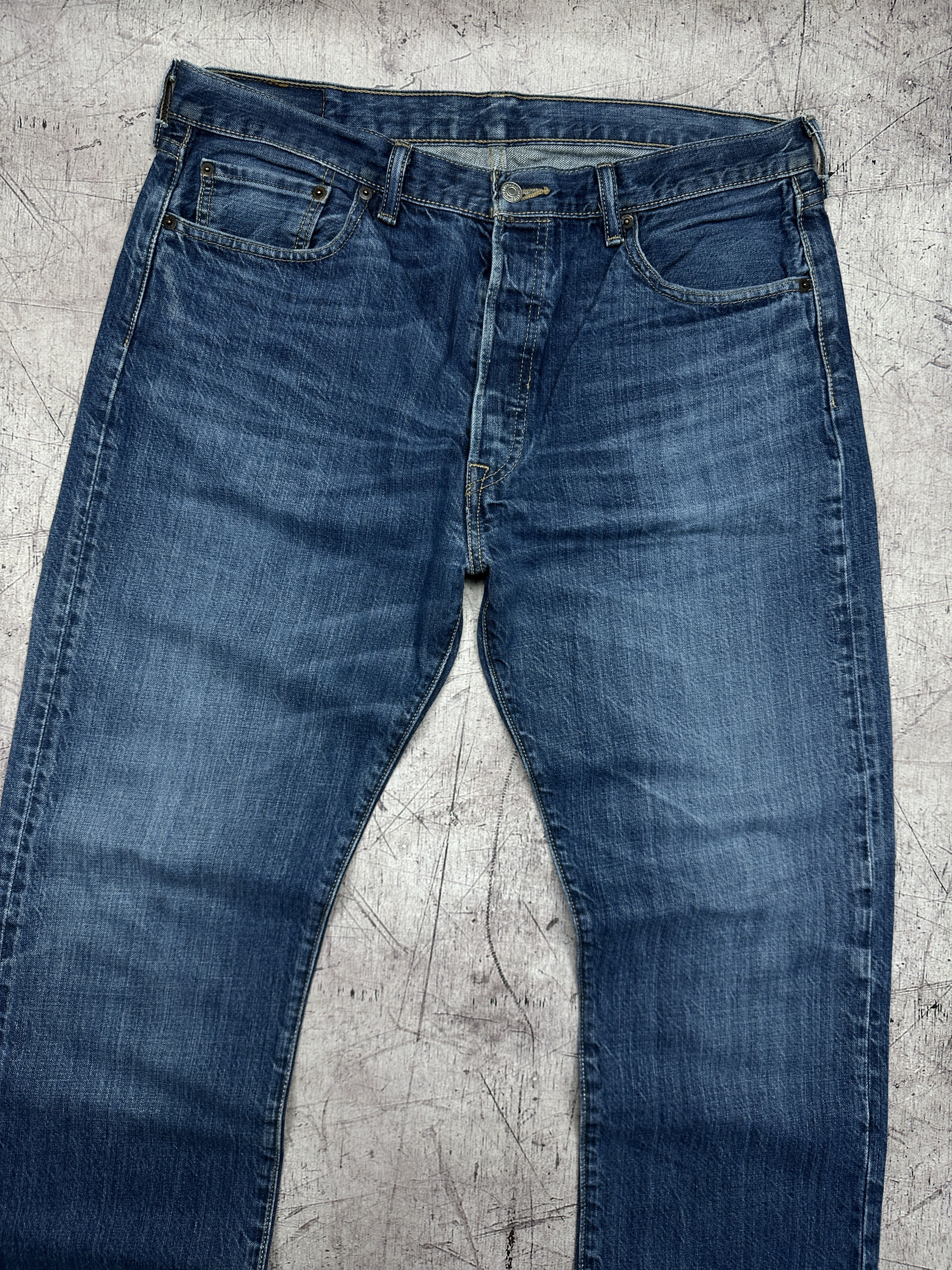 Levi's Levi's 501 Mens Denim Pants Jeans Size 36 x 32 Size US 36 / EU 52 - 6 Thumbnail