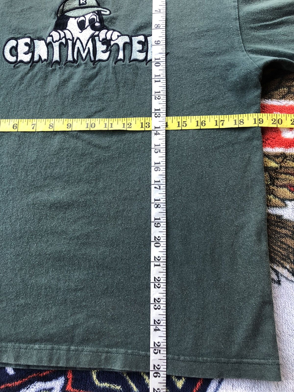 Carhartt Vintage Centimeter Ghost Ruler Shirt Tee Size US M / EU 48-50 / 2 - 7 Thumbnail