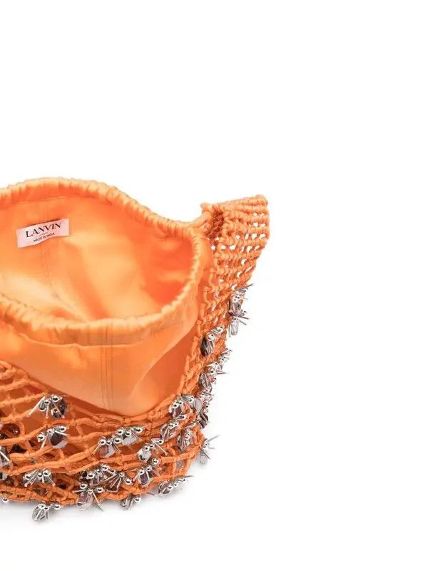 Lanvin o1y0326 Size : OS / Handbag in Orange Size ONE SIZE - 4 Thumbnail