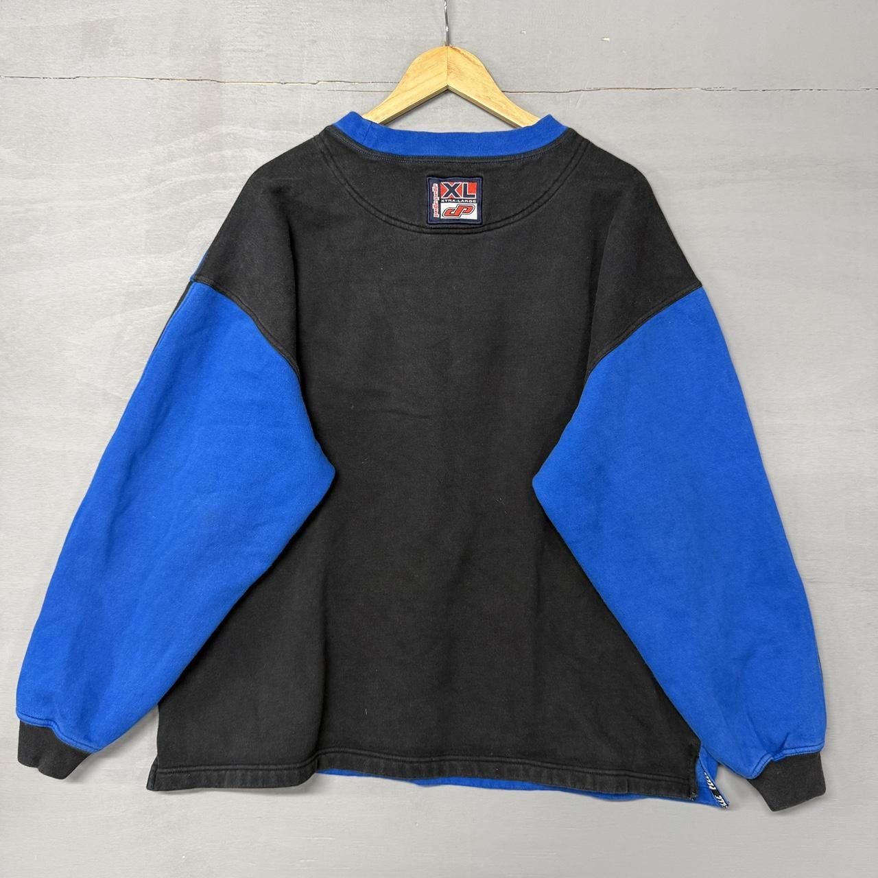 Pelle Pelle Pelle Pelle Y2K Blue Embroidered Marc Buchanan Sweatshirt XL Size US XL / EU 56 / 4 - 4 Thumbnail
