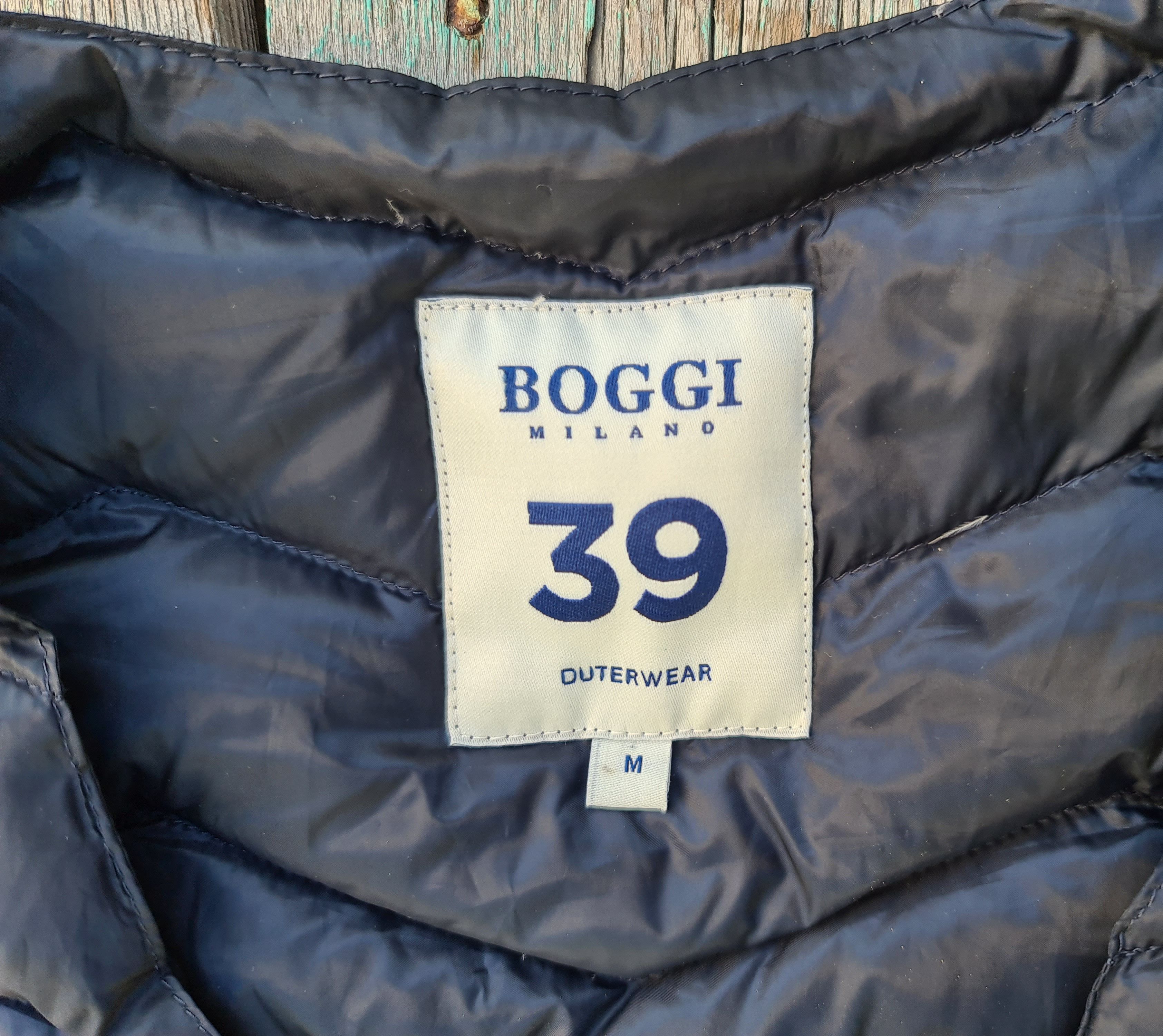 Boggi BOGGI Milano 39 Down-filled Quilted Nylon Gilet Size US M / EU 48-50 / 2 - 3 Thumbnail