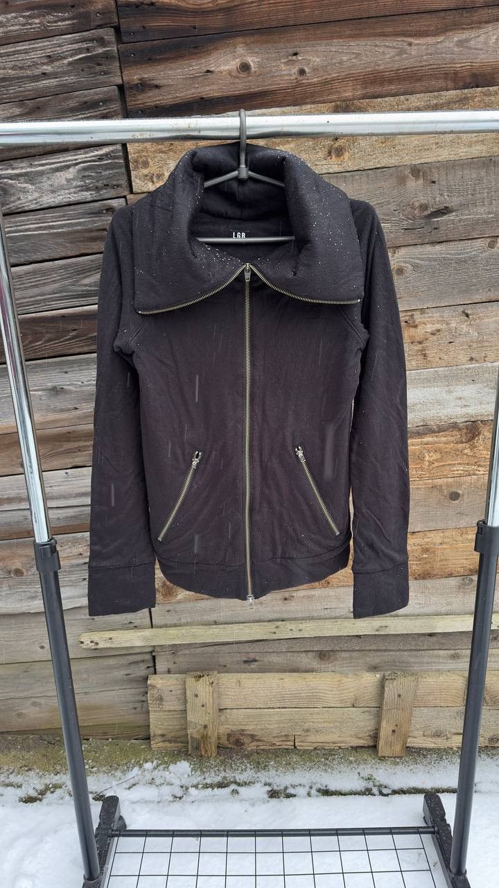 Le Grande Bleu Fleece Agnora zip sweatshirt Rick Owens