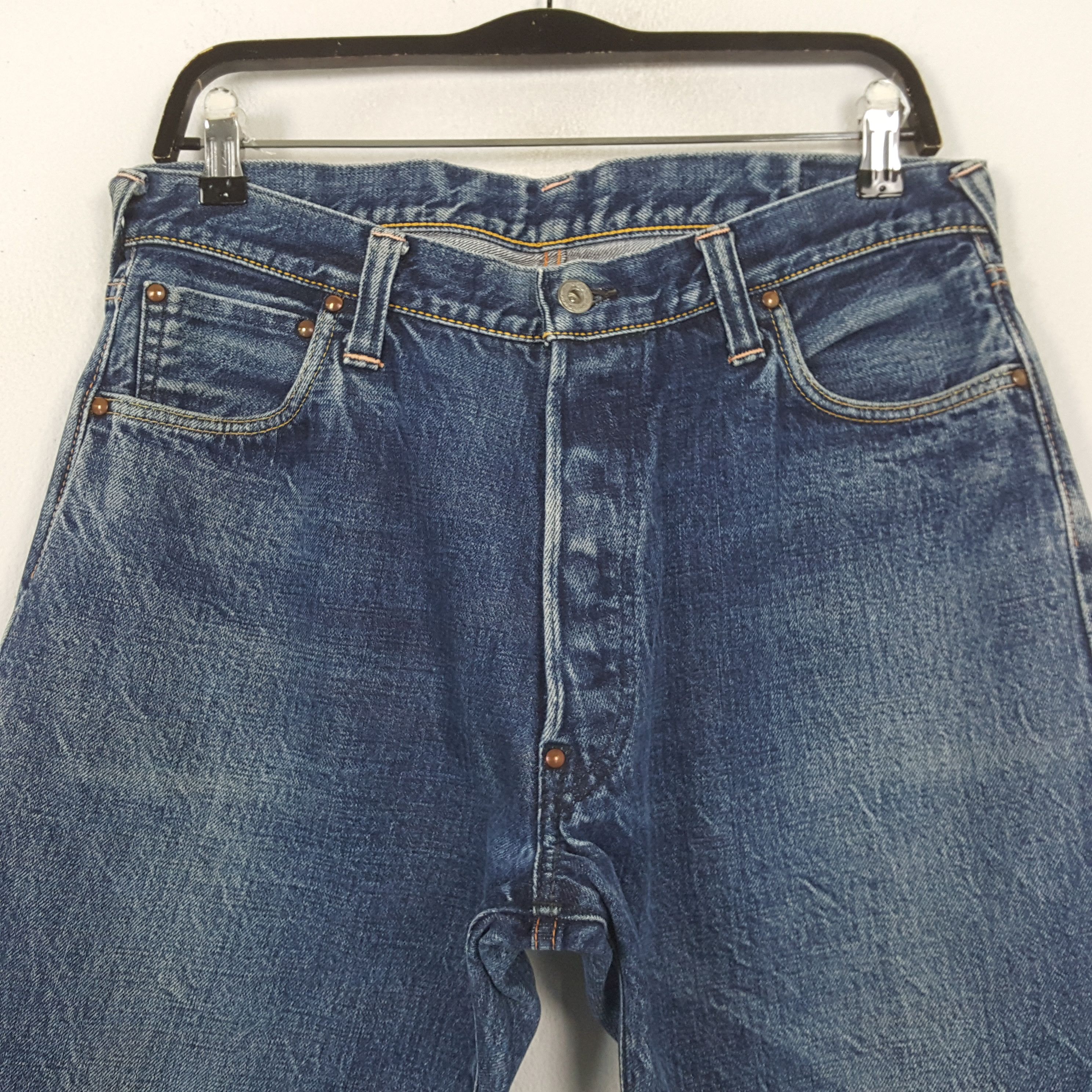 Evisu Evisu Japanese Brand Streetwear Custom Daicock Jeans RR9 Size US 32 / EU 48 - 5 Thumbnail