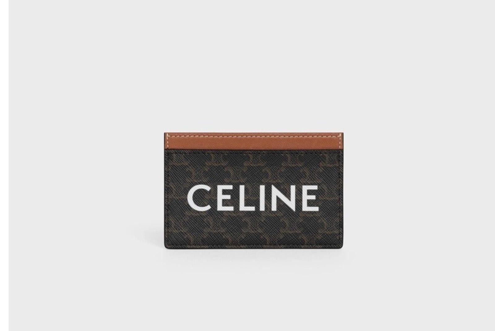 Celine Celine Triomphe Card Case Size ONE SIZE - 1 Thumbnail