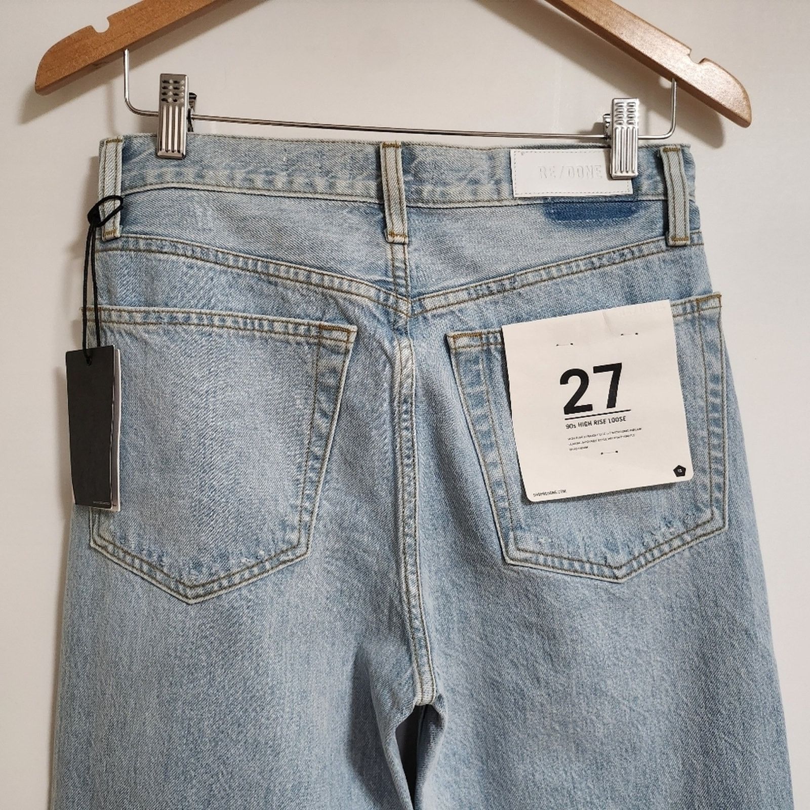 RE/DONE Re/Done-90's High Rise loose Size 27" / US 4 / IT 40 - 6 Thumbnail