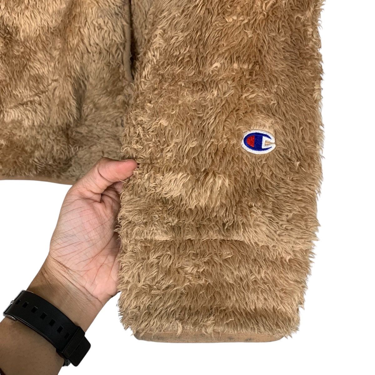 Champion CHAMPION Deep Pile Zipper Fleece Hoodie #1099-C50 Size US L / EU 52-54 / 3 - 13 Thumbnail