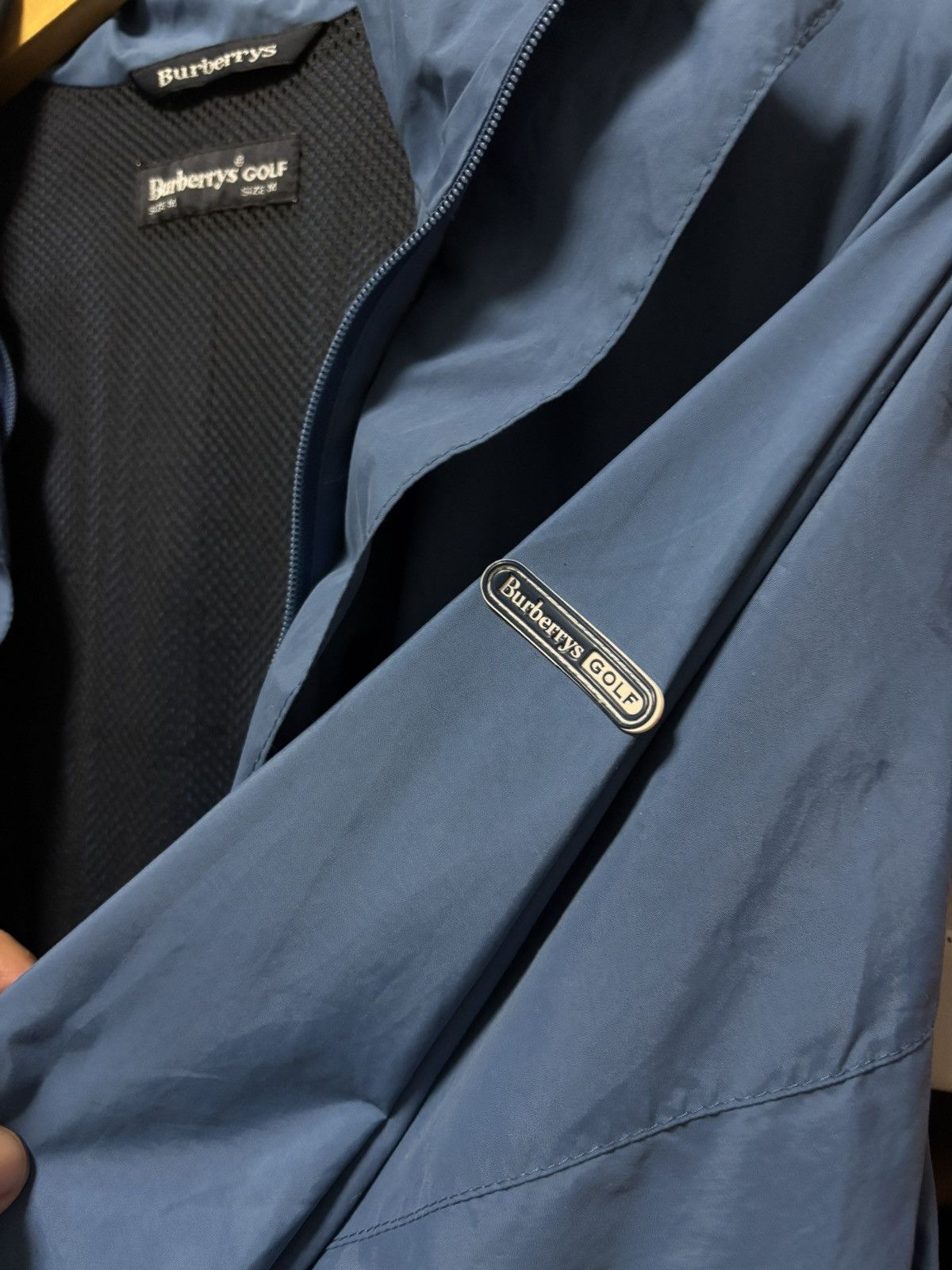 Burberry Vintage Y2k Burberry Golf Packable Nova Check Jacket Size US M / EU 48-50 / 2 - 4 Thumbnail