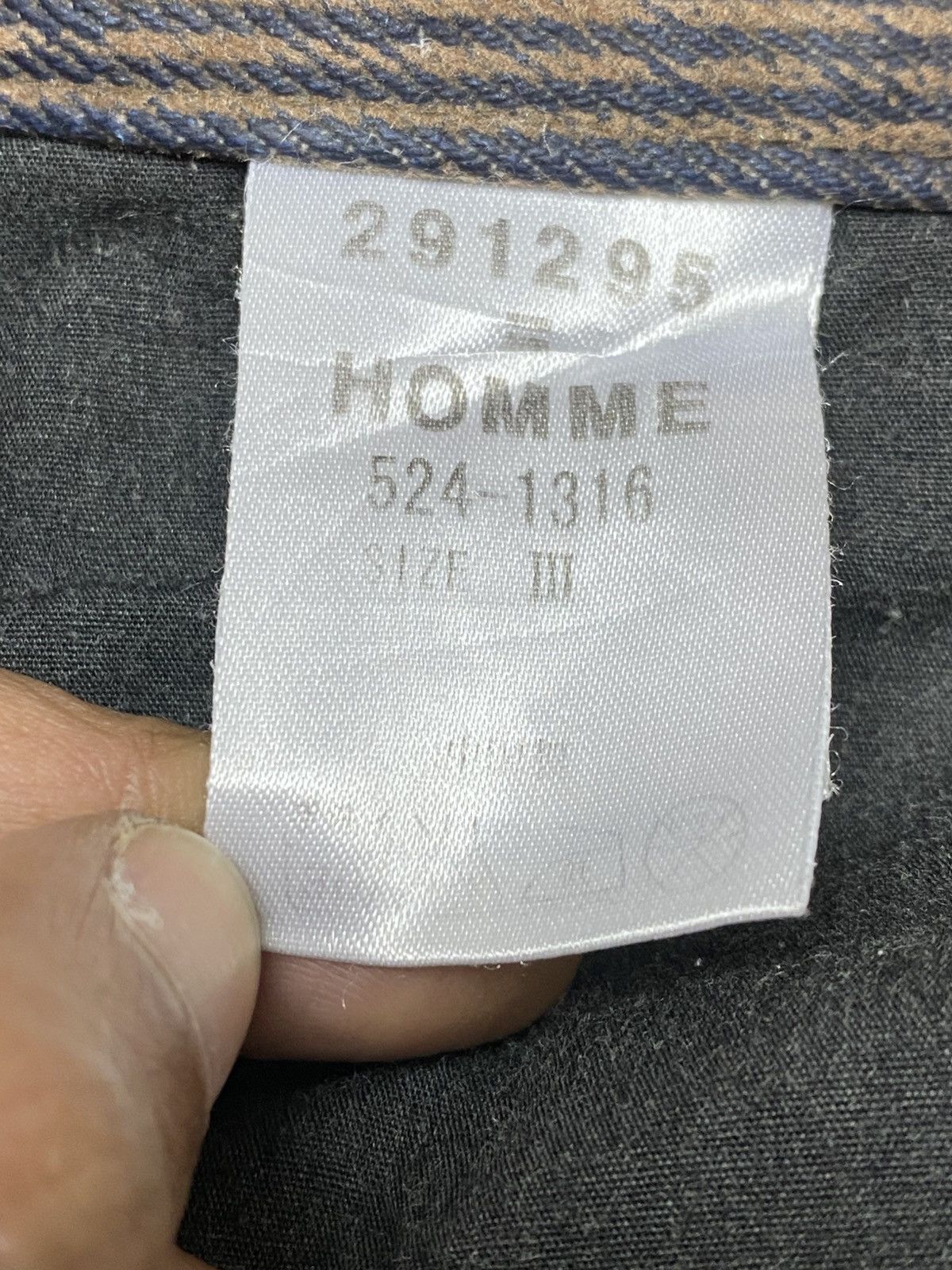 Japanese Brand ❗️SALE❗️291295 Homme Wax Hickory Pants Size US 32 / EU 48 - 10 Thumbnail